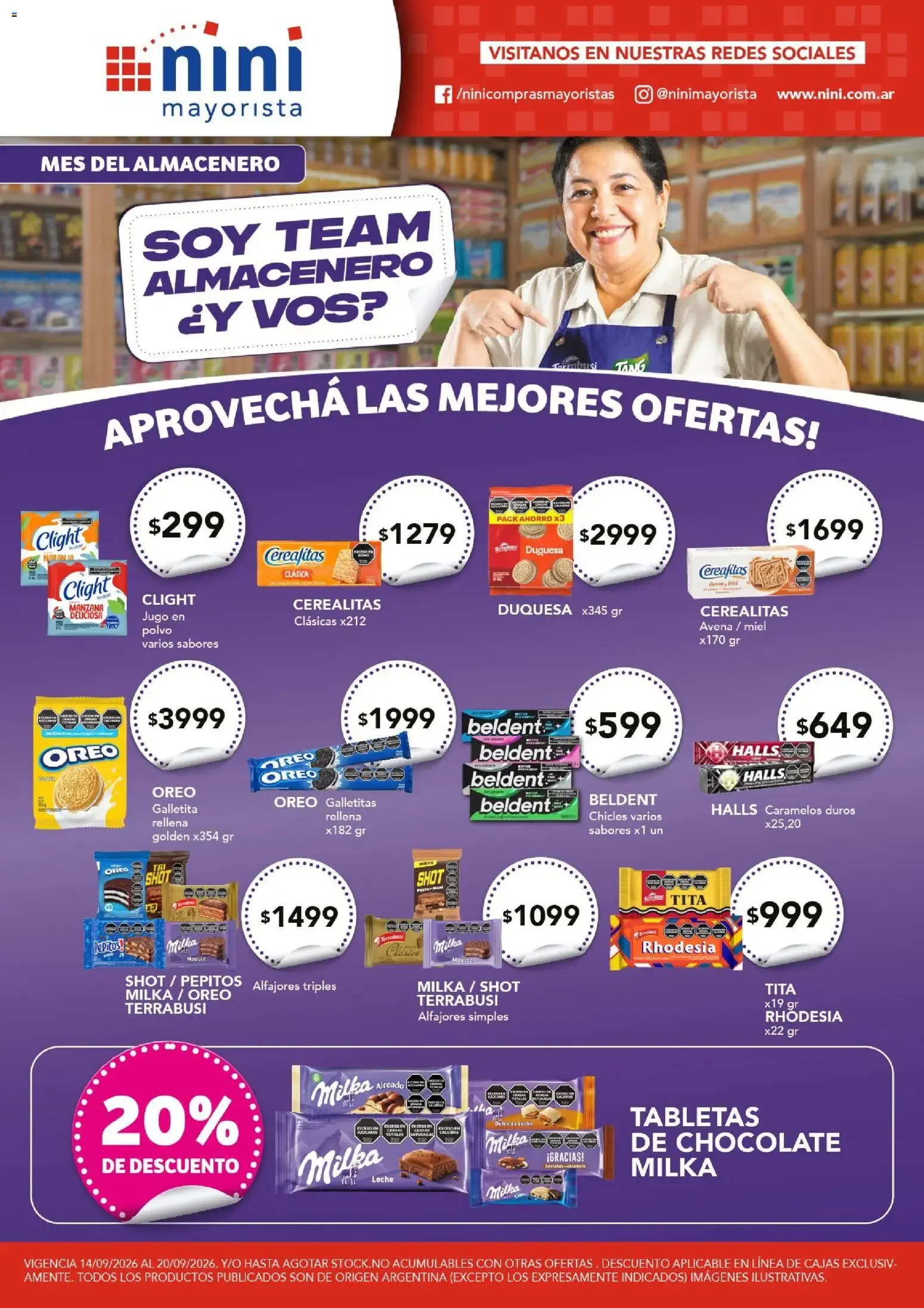 Ofertas de NINI Mayorista - Edición limitada del 14/09/2026 - 20/09/2026 14 de septiembre al 20 de septiembre 2026 - Página 2 del catálogo