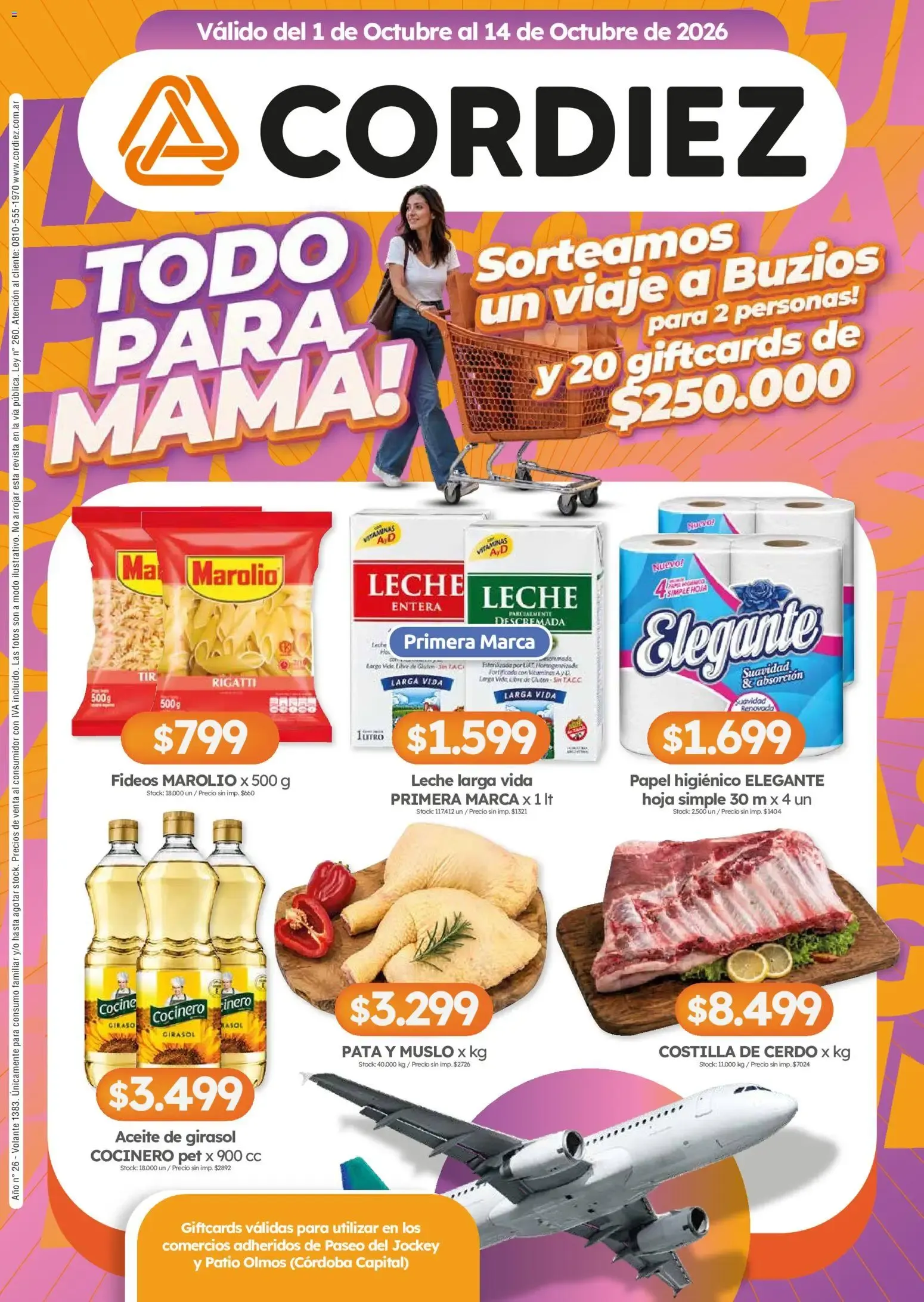 Ofertas de Cordiez - Ofertas || del 01/10/2026 - 14/10/2026 || Catálogo 1 de octubre al 14 de octubre 2026 - Página 1 del catálogo