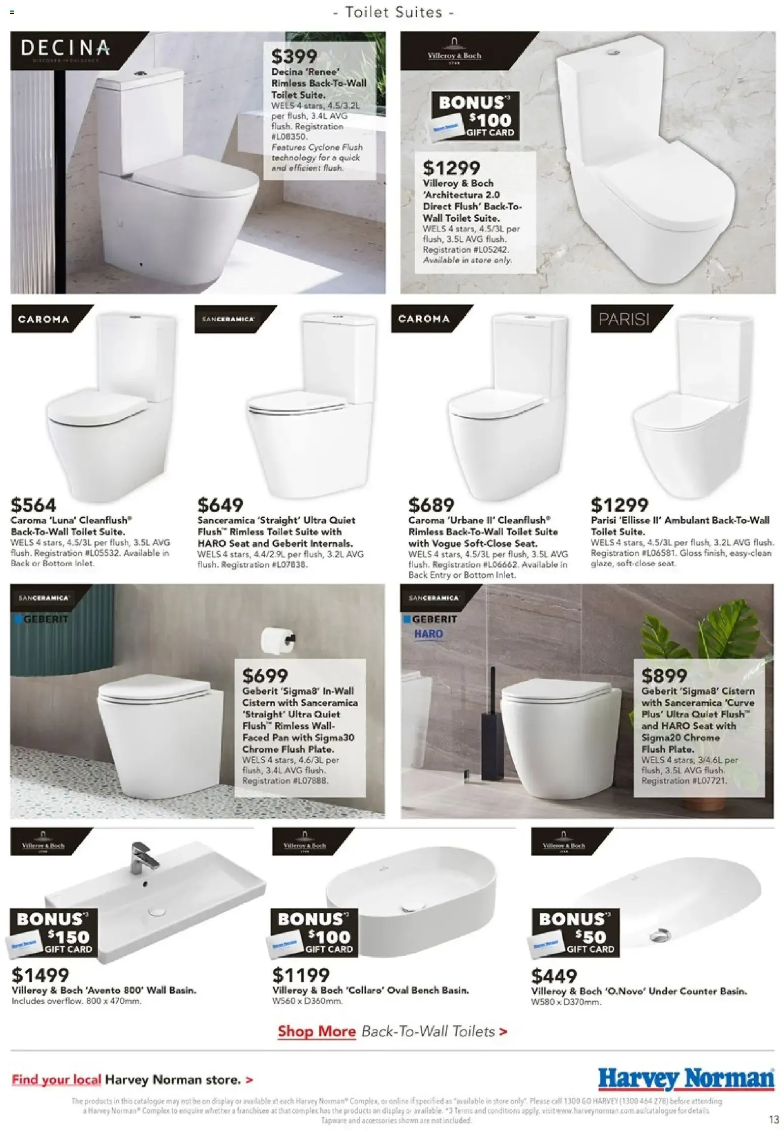 Harvey Norman Your Bathroom and Tile Specialist - Catalogue valid from 8 October to 25 October 2026 - page 13