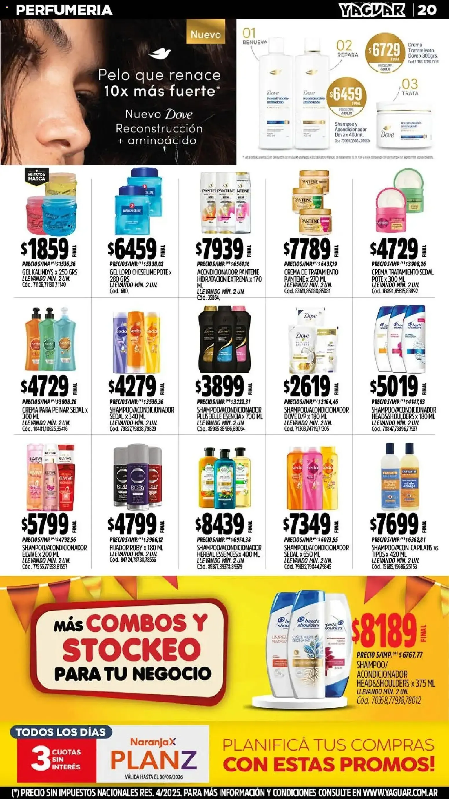 Ofertas de Mayorista Yaguar - Mes del Almacenero 21 de septiembre al 27 de septiembre 2026 - Página 19 del catálogo