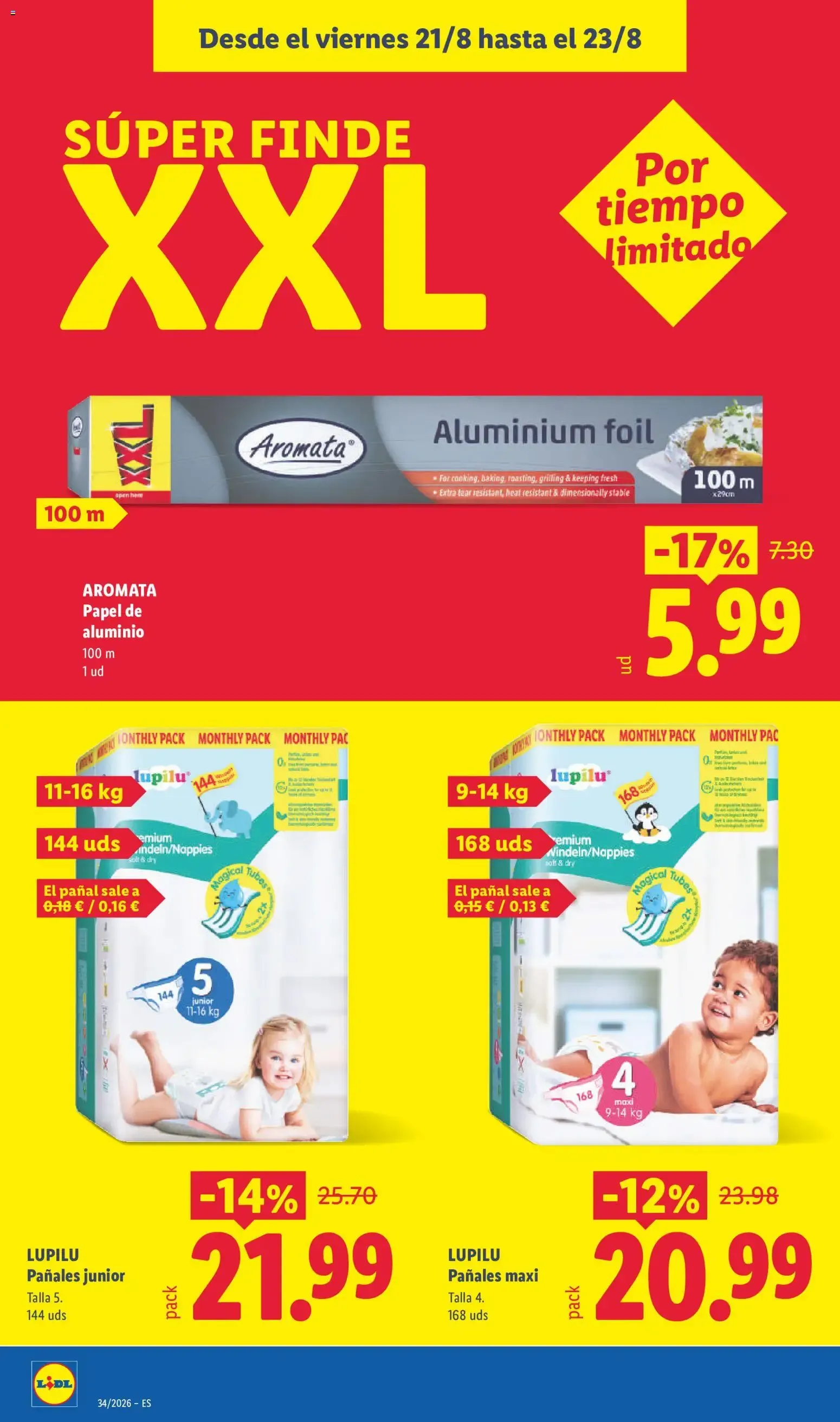 Catálogo de Lidl: Batimos el récord del ahorro 17 de agosto al 23 de agosto 2026 - Página 44