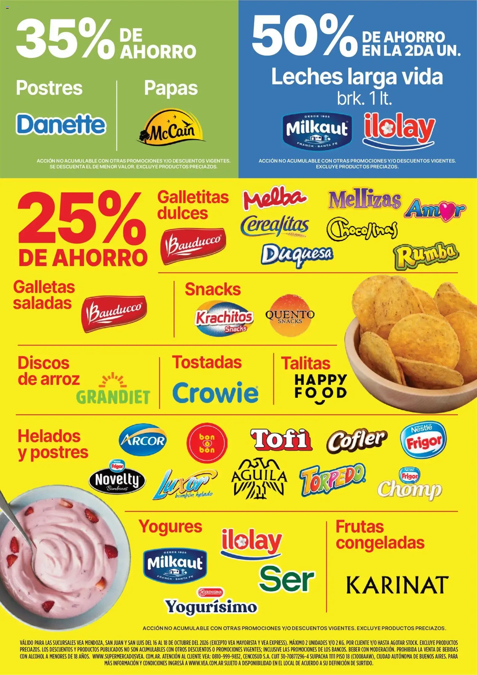 Ofertas de Vea - Fin de semana Cuyo del 16/10/2026 - 18/10/2026 16 de octubre al 18 de octubre 2026 - Página 4 del catálogo