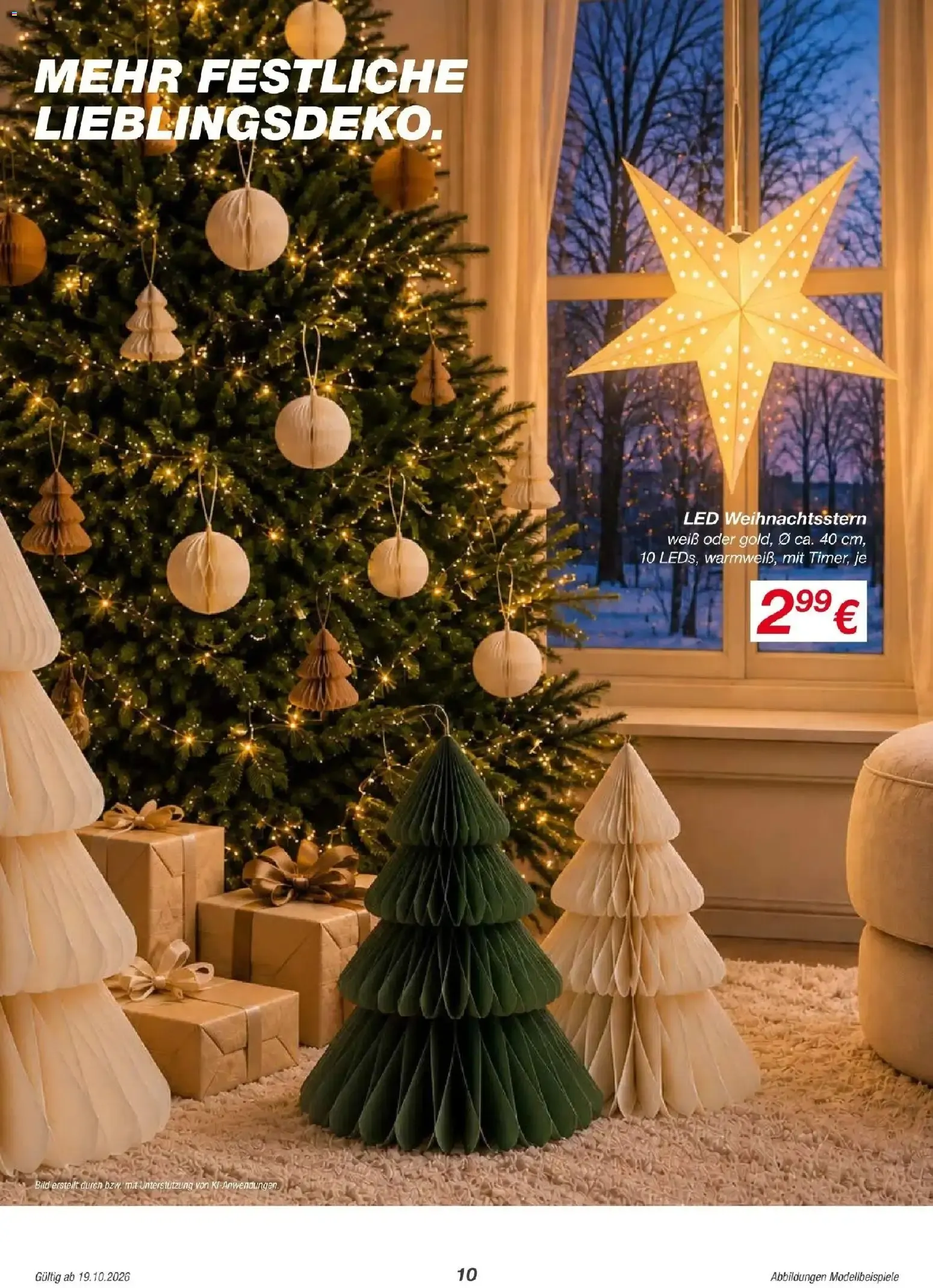 MEHR WEIHNACHTS-ZAUBER FÜR DEIN ZUHAUSE. von 19. Oktober bis 29. Oktober 2026 - Prospekt seite 10