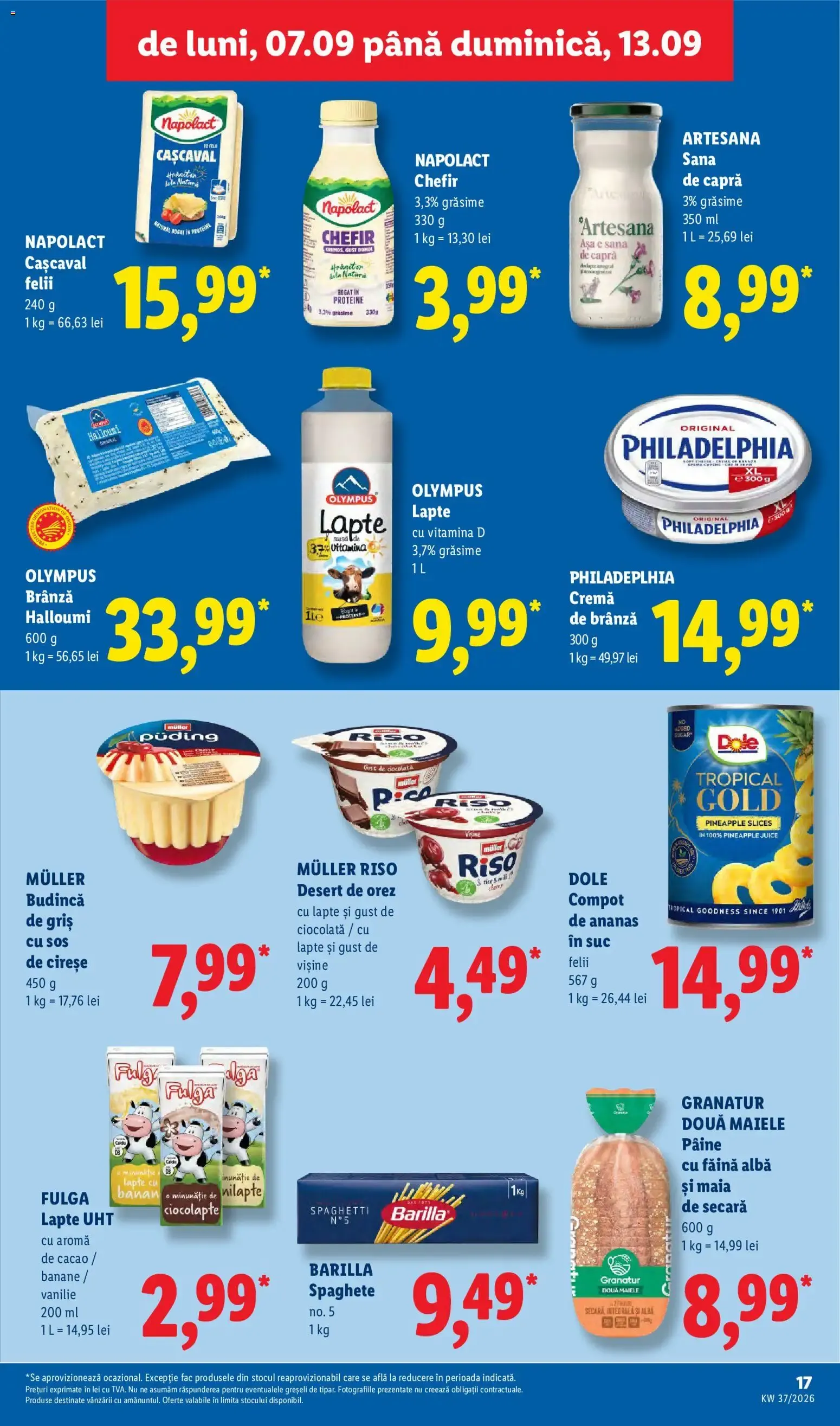 Catalog Catalog LIDL 07.09.2026 - Oferta și Revista online de la 7 septembrie până la 13 septembrie 2026 - Revista Pagina 17