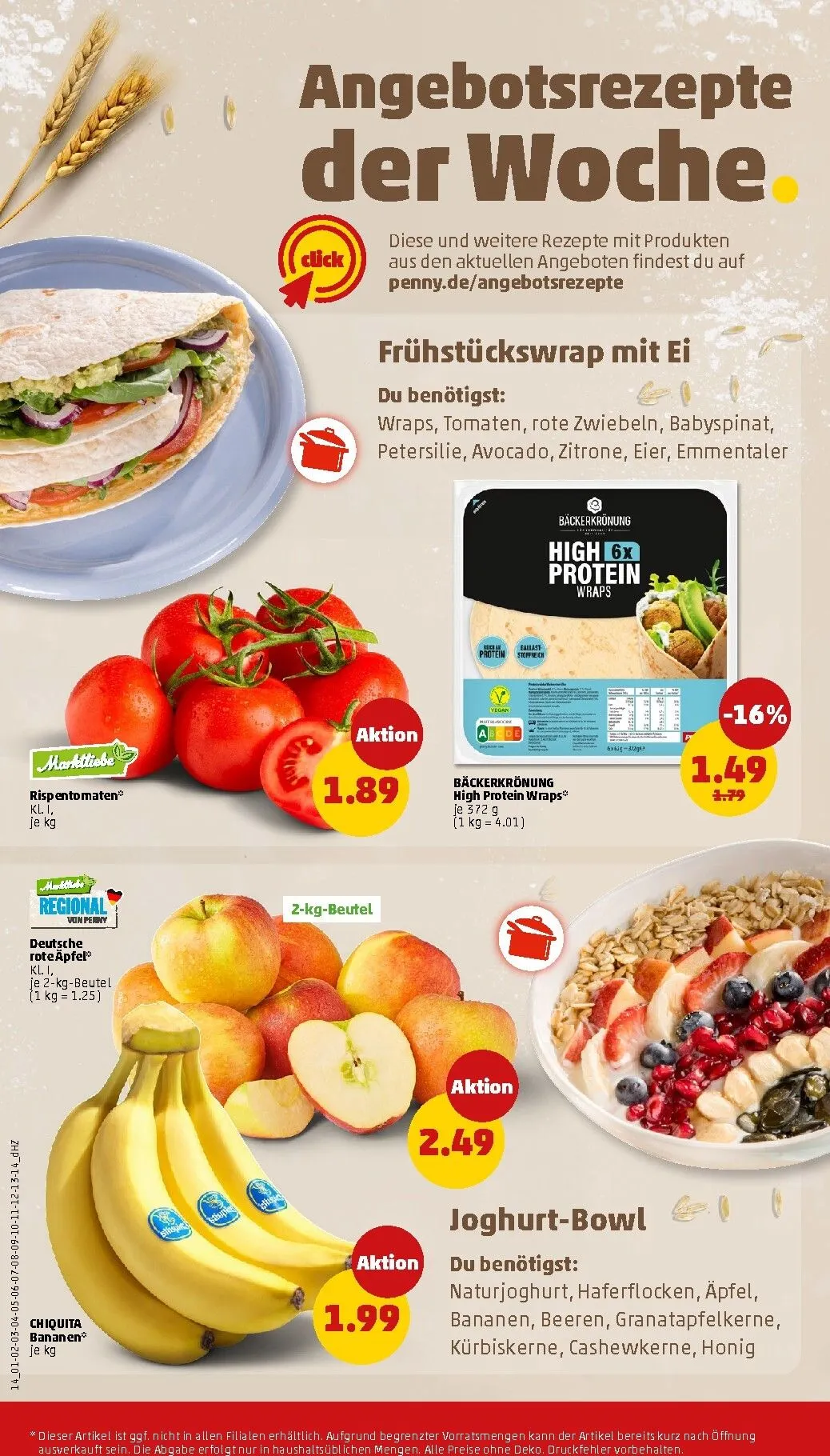 PENNY Prospekt nächste Woche – von Montag 19.10.2026 bis Samstag 24.10.2026 von 19. Oktober bis 24. Oktober 2026 - Prospekt seite 16