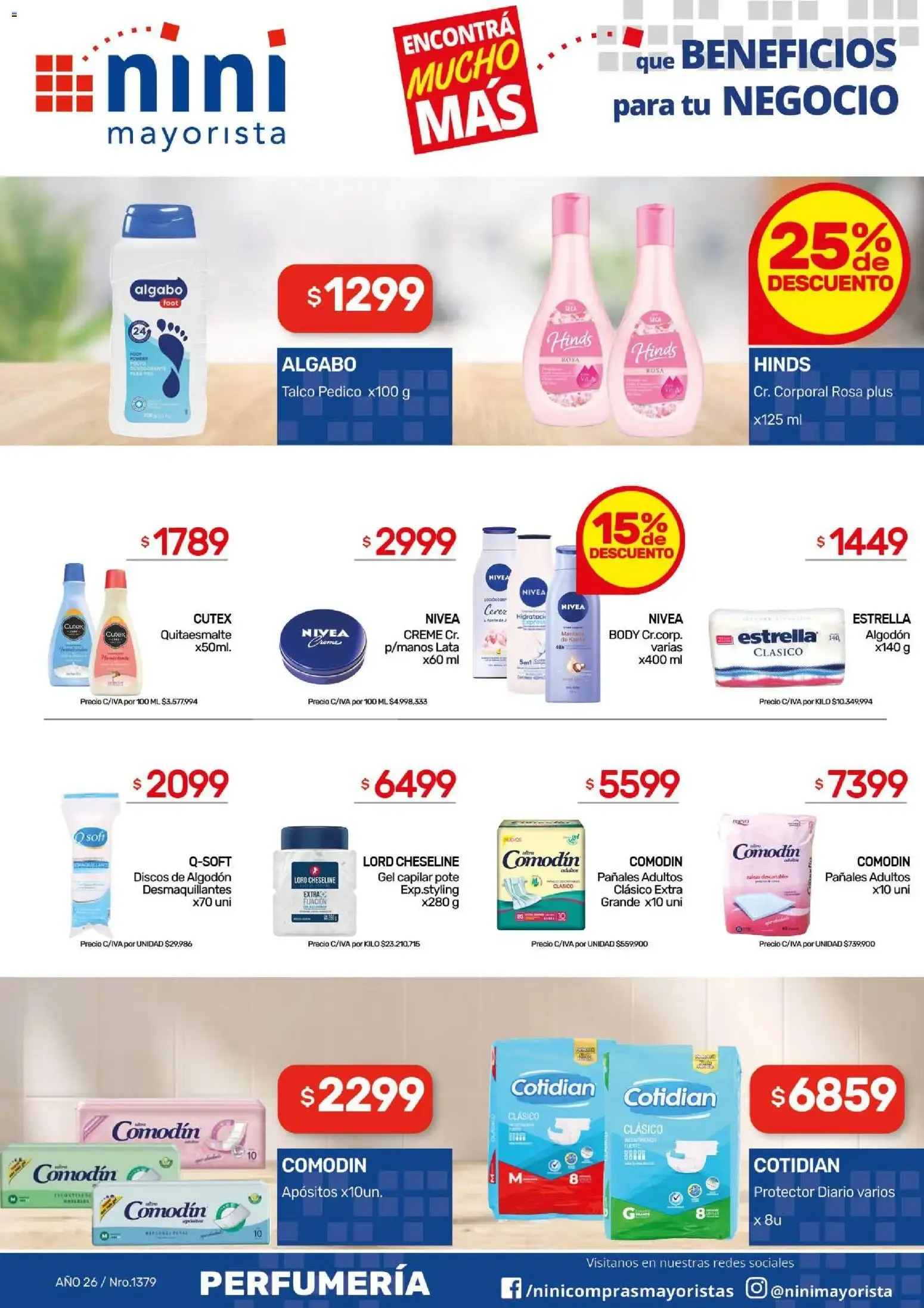 Ofertas de NINI Mayorista catálogo del 28/09/2026 - 04/10/2026 28 de septiembre al 4 de octubre 2026 - Página 8 del catálogo