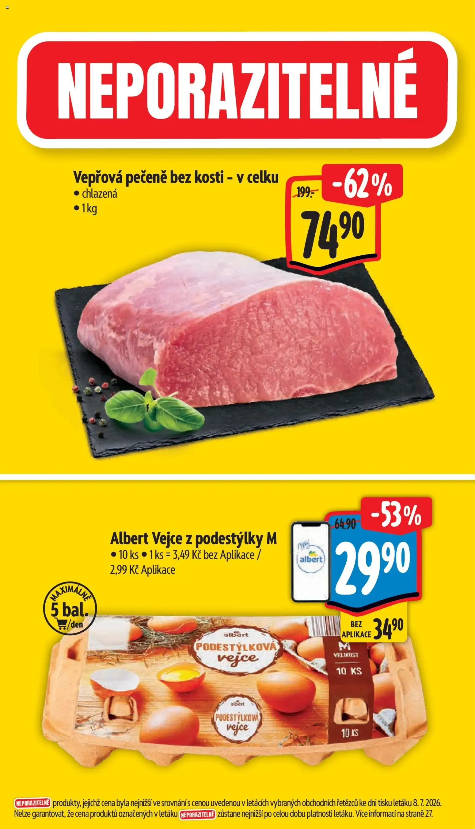 Albert leták - Hypermarket od 15.07.2026 - Akční leták - 15. července 21. července 2026 - Page 2