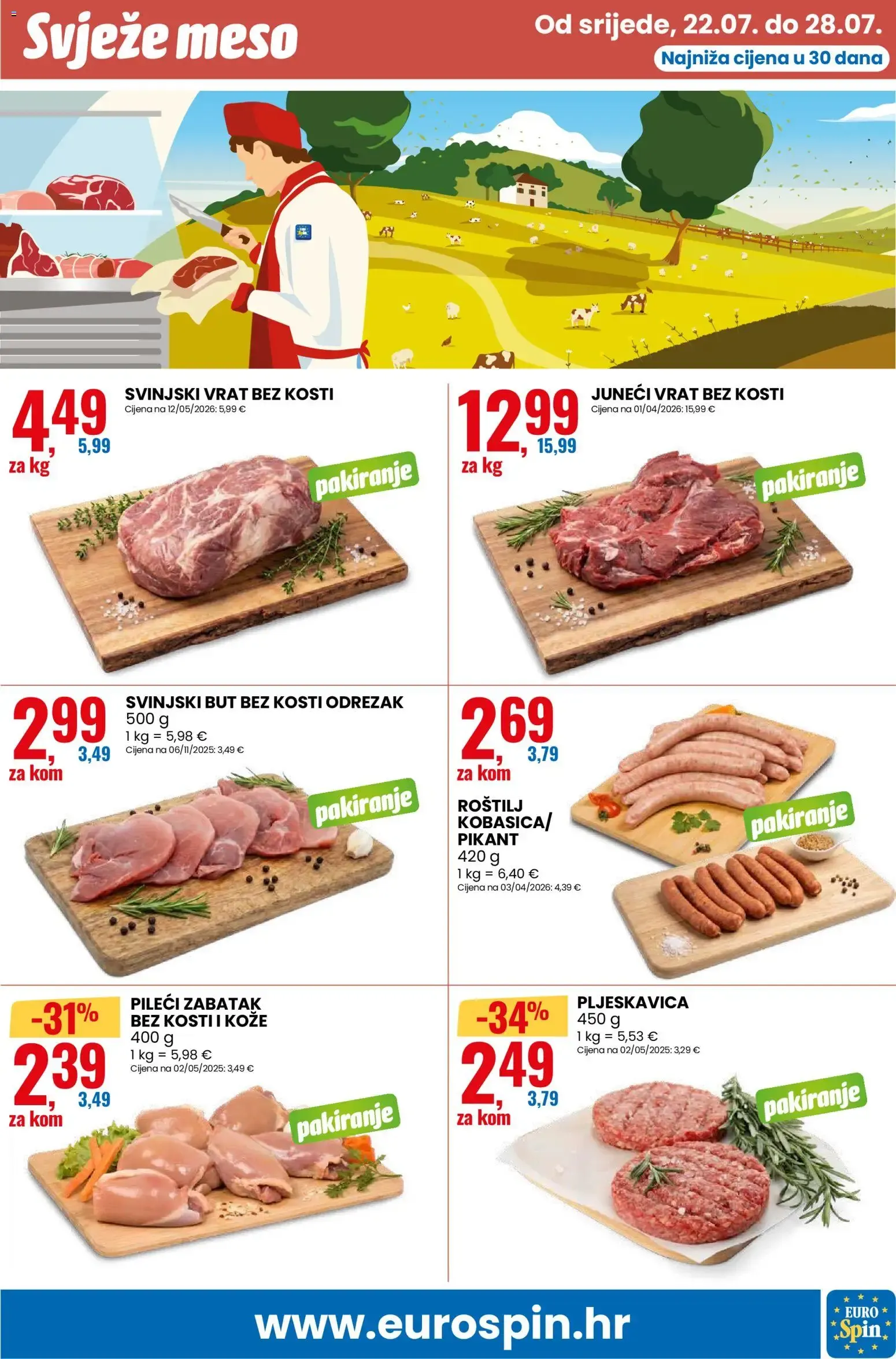 Katalog Eurospin Katalog novi od 22.07.2026 na listanje > letak digitalni od 22. srpnja do 28. srpnja 2026. - Pregled Stranica 9