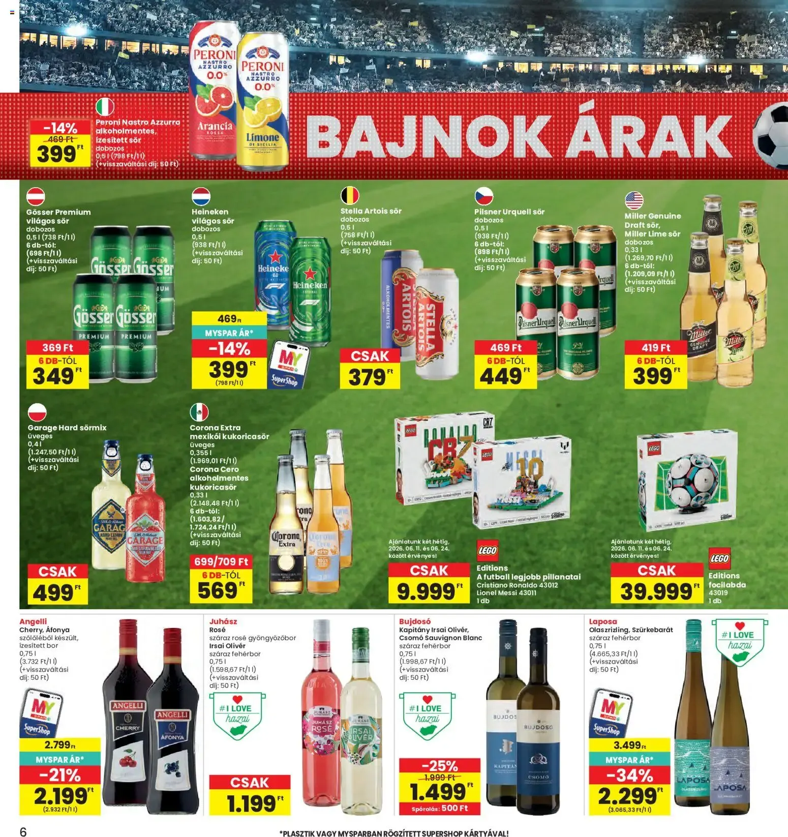 Katalógus Interspar akciós újság - 2026.06.11. -tól/töl > akció, lapozható szórólap 🛍️ június 11.-tól június 17.-ig 2026. - Oldal 6