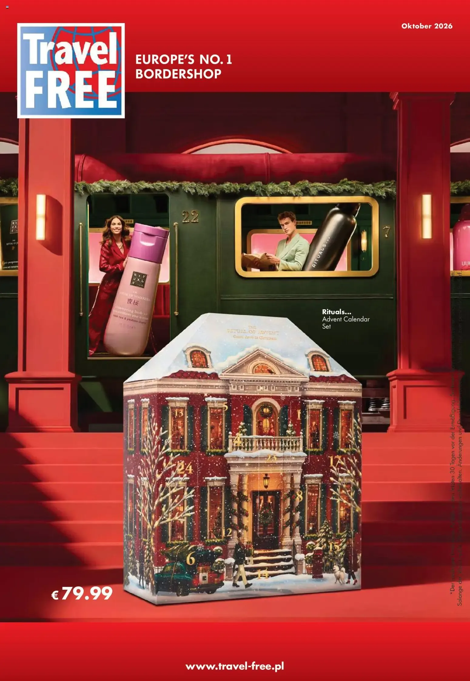 Travel FREE: Rituals Advent Calendar Set von 1. Oktober bis 31. Oktober 2026 - Prospekt seite 1