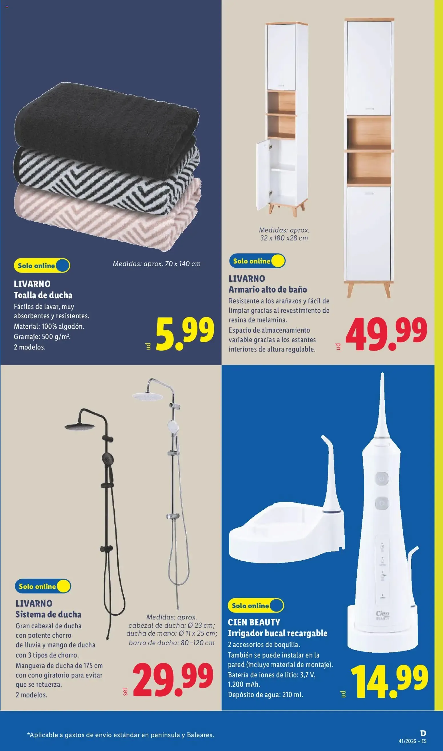 Catálogo de Lidl folleto de bazar del 05/10/2026 | Ofertas 5 de octubre al 11 de octubre 2026 - Página 3