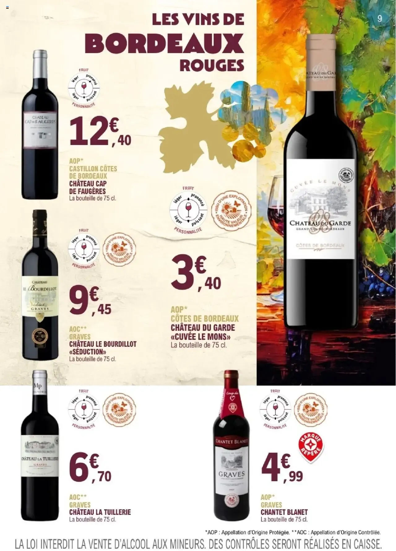 Le Guide des Vins 2025-2026 du 1 septembre au 31 décembre 2026 - Catalogue page 9