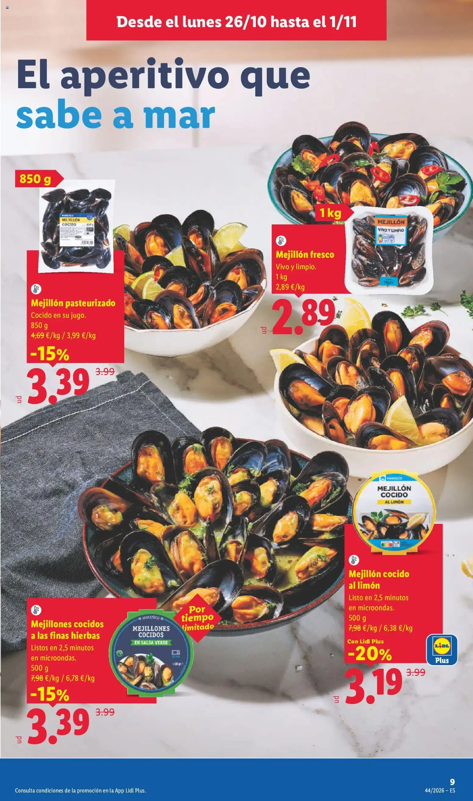 Catálogo de Lidl folleto del 26/10/2026 | Ofertas 26 de octubre al 1 de noviembre 2026 - Página 13
