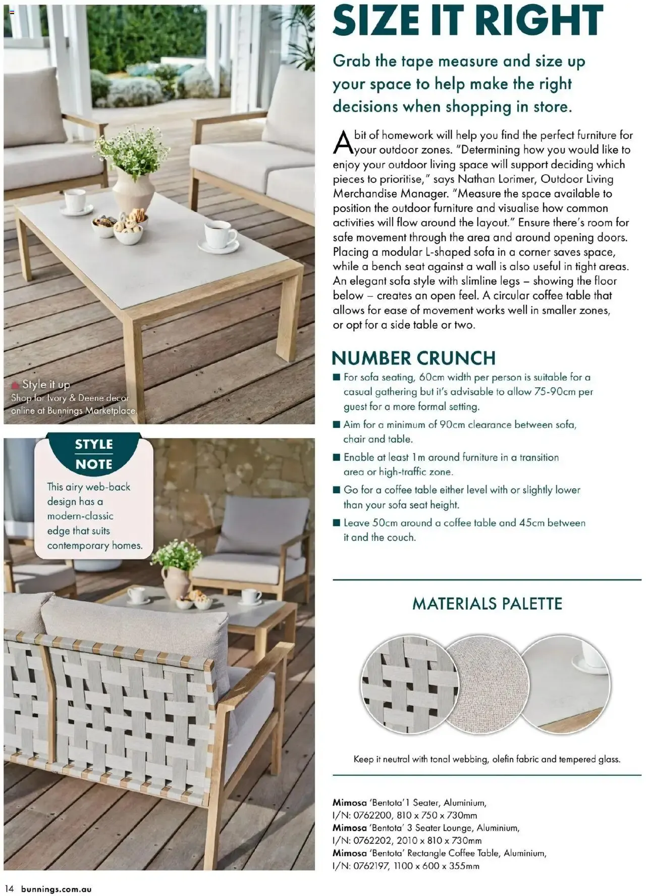 Bunnings Warehouse Outdoor Style Guide - Catalogue valid from 25 August to 25 August 2026 - page 14