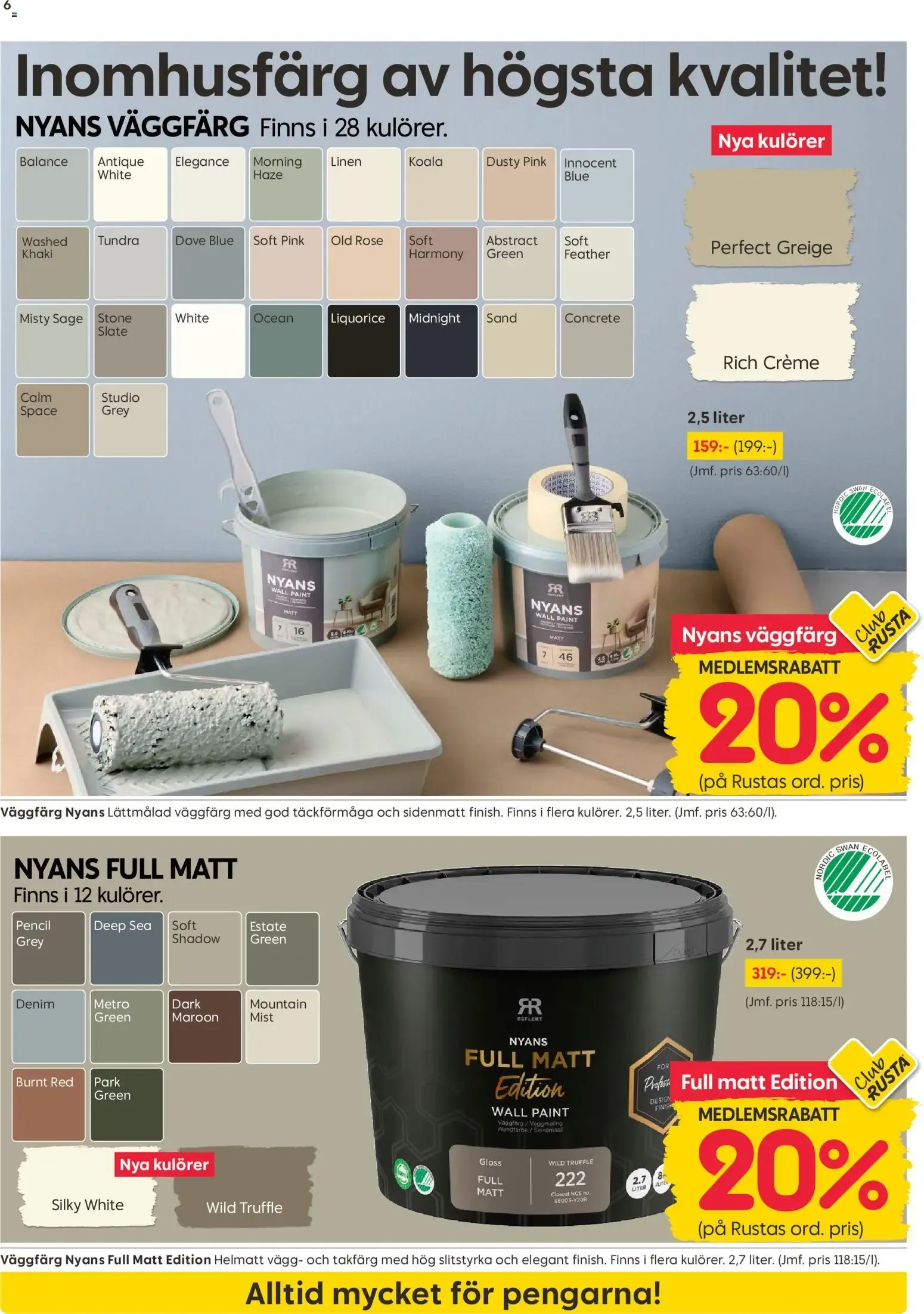 Rusta erbjudanden från 14/09/2026 - 20/09/2026 > Reklamblad nuvarande rabatter från 14 september till 20 september 2026 - Reklamblad sidor 6