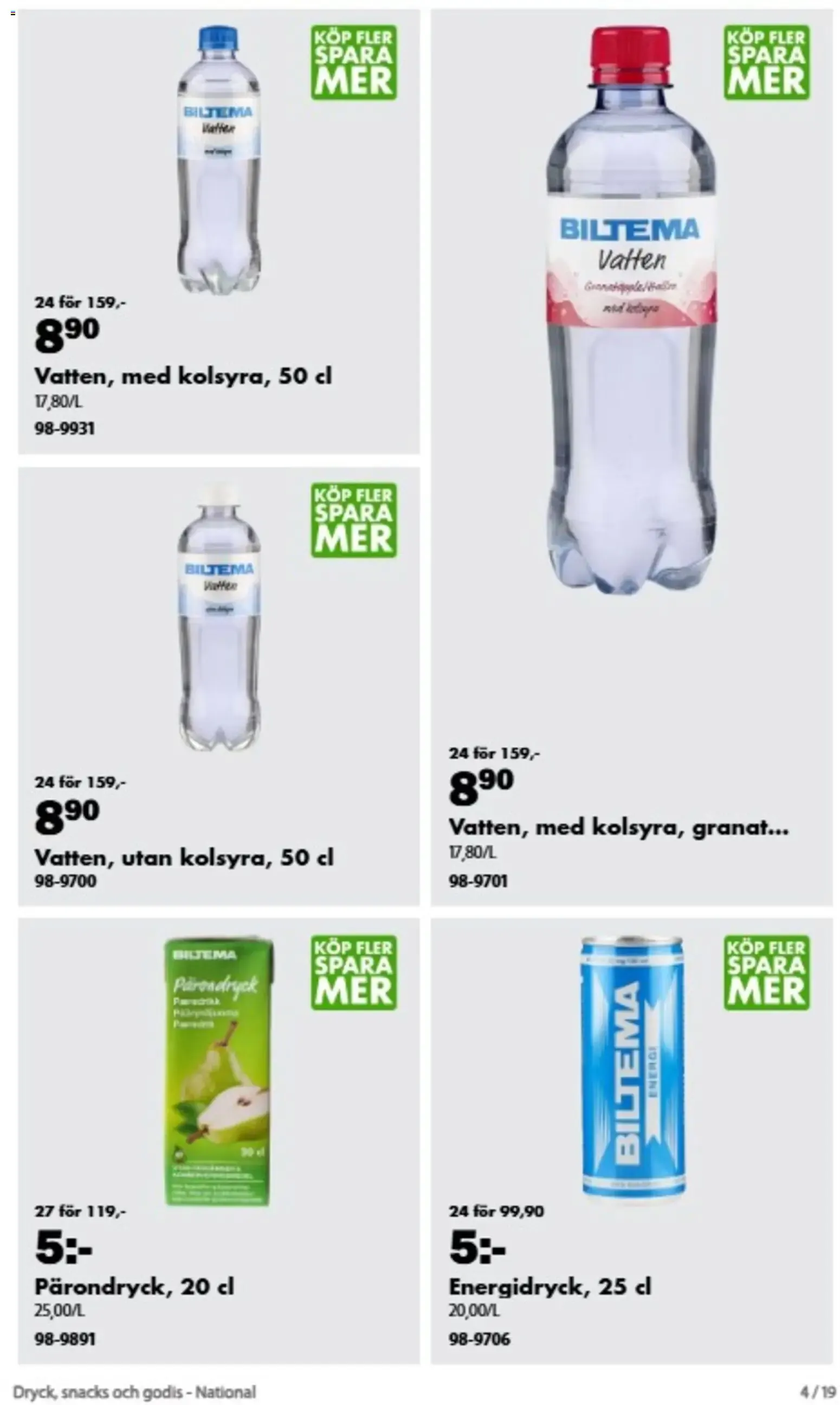 Biltema: Allt för helgmyset! från 21 augusti till 31 december 2026 - Reklamblad sidor 4