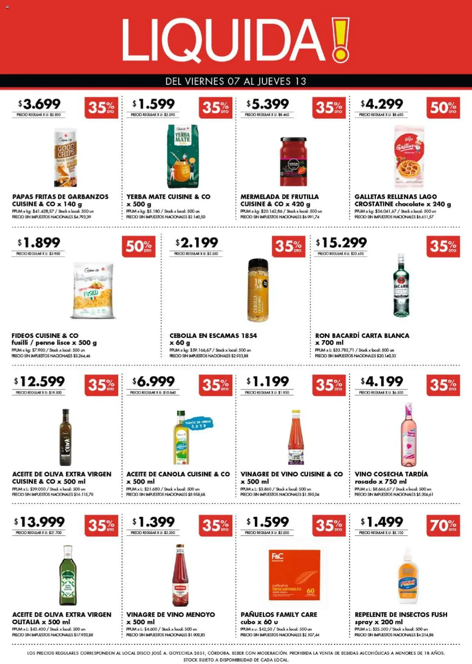 Ofertas de Disco - Ofertas Córdoba del 07/08/2026 - 09/08/2026 7 de agosto al 9 de agosto 2026 - Página 10 del catálogo