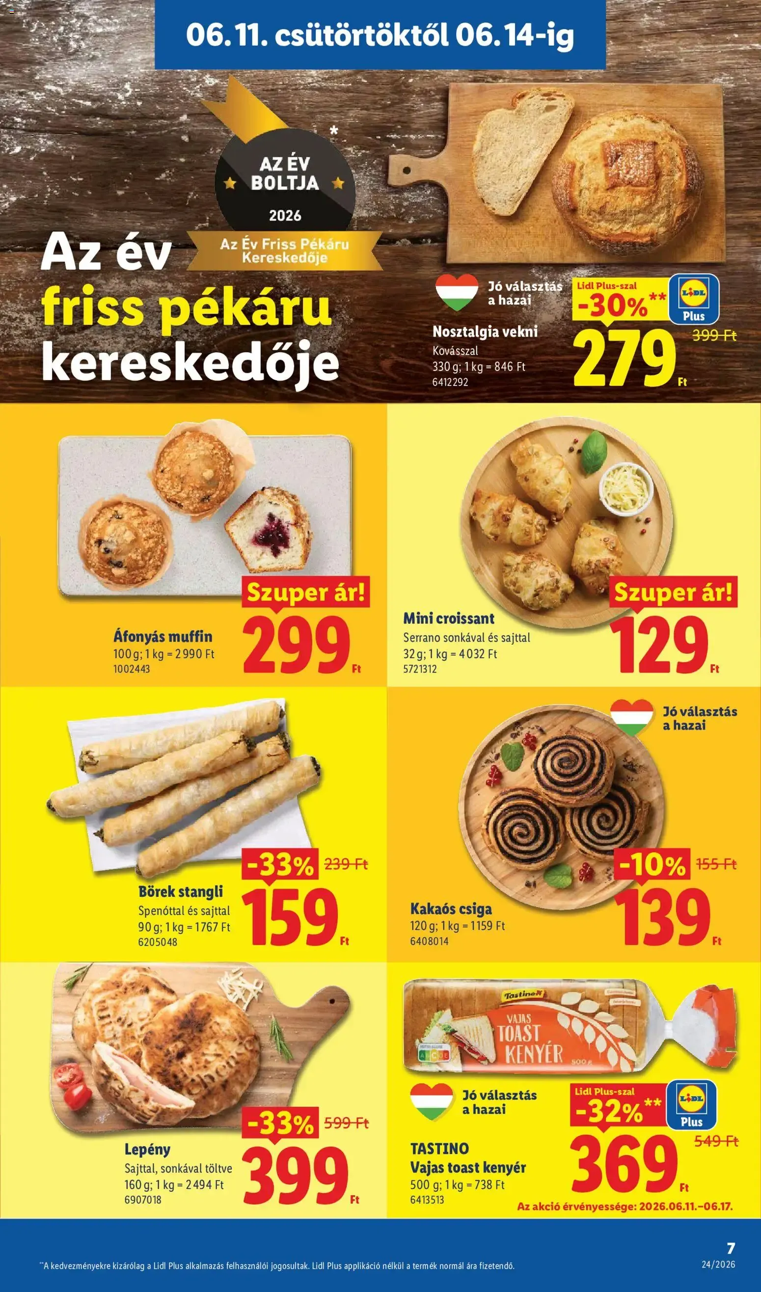 Katalógus Lidl akciós újság - 2026.06.11. -tól/töl > akció, lapozható szórólap 🛍️ június 11.-tól június 17.-ig 2026. - Oldal 7