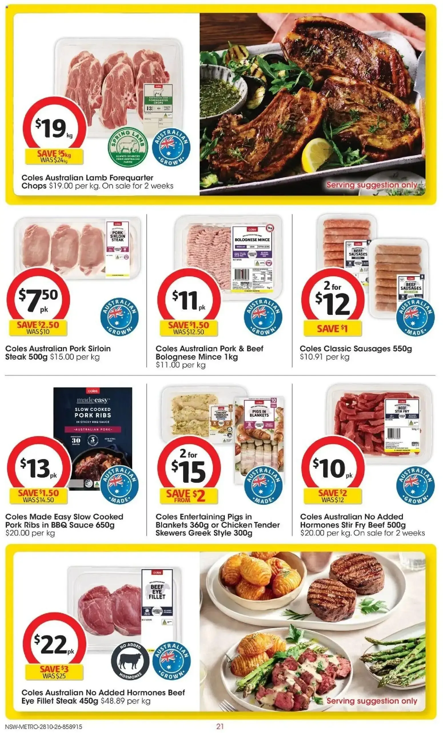 Coles Halloween 👻 catalogue from 28/10/2026 - Catalogue valid from 28 October to 3 November 2026 - page 21