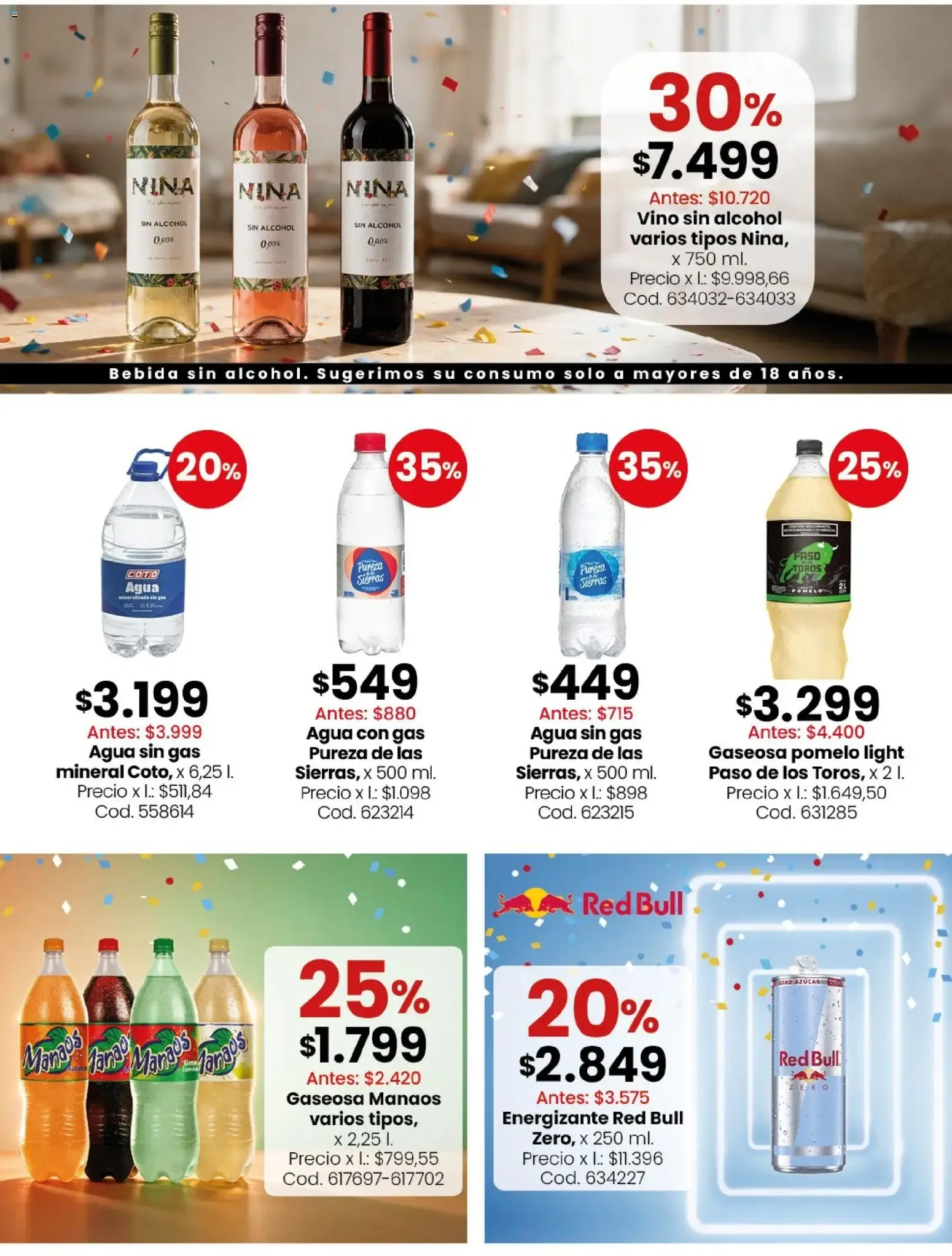 Ofertas de Ofertas Semanales Almacén y bebidas 19 de octubre al 25 de octubre 2026 - Página 7 del catálogo