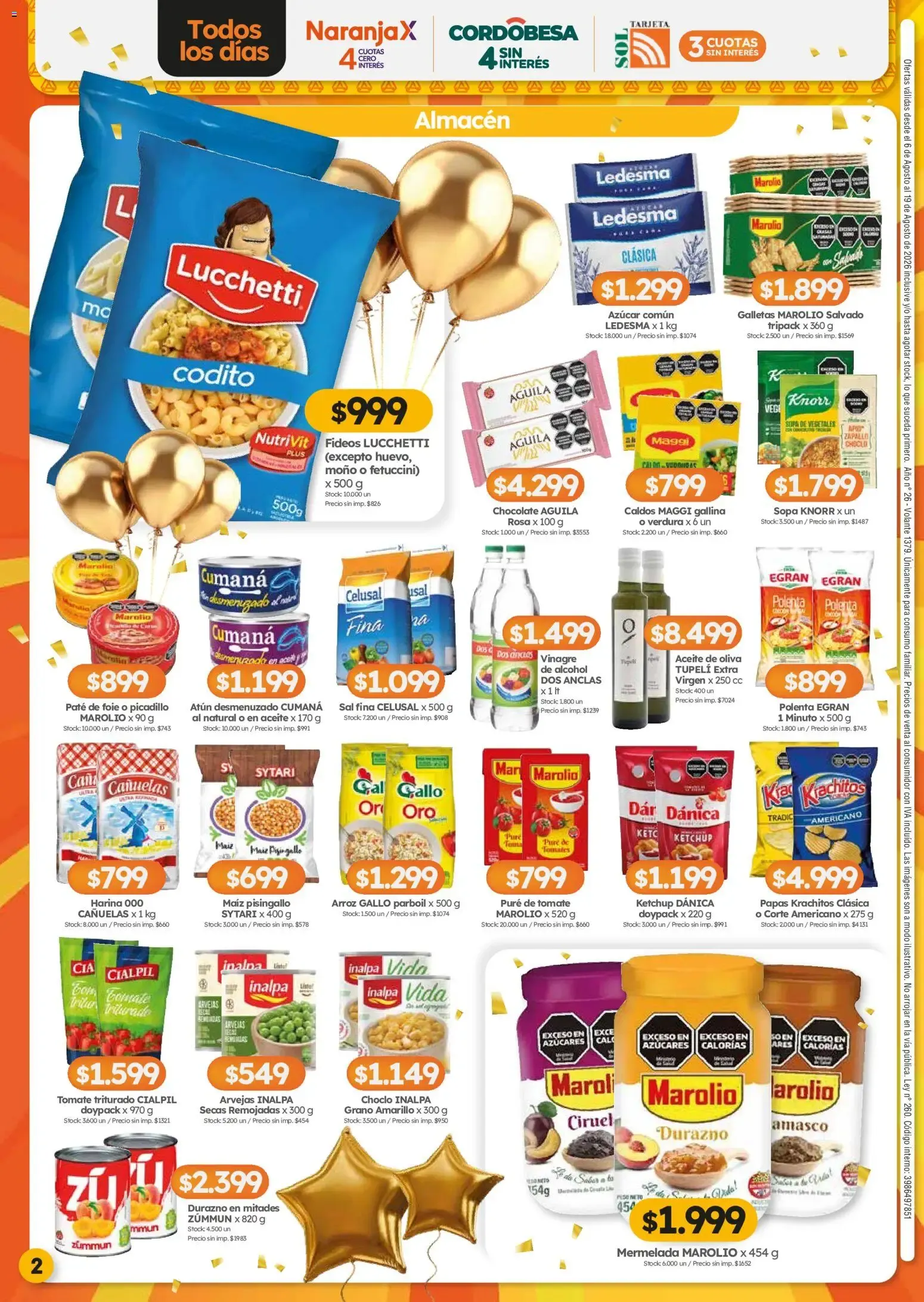 Ofertas de Cordiez ofertas || del 06/08/2026 - 19/08/2026 || Catálogo 6 de agosto al 19 de agosto 2026 - Página 2 del catálogo