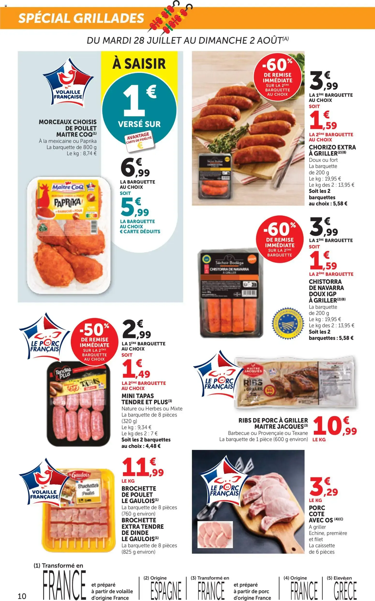 bi1 Catalogue à partir du 28/07/2026 - promo en ligne du 28 juillet au 9 août 2026 - Catalogue page 10