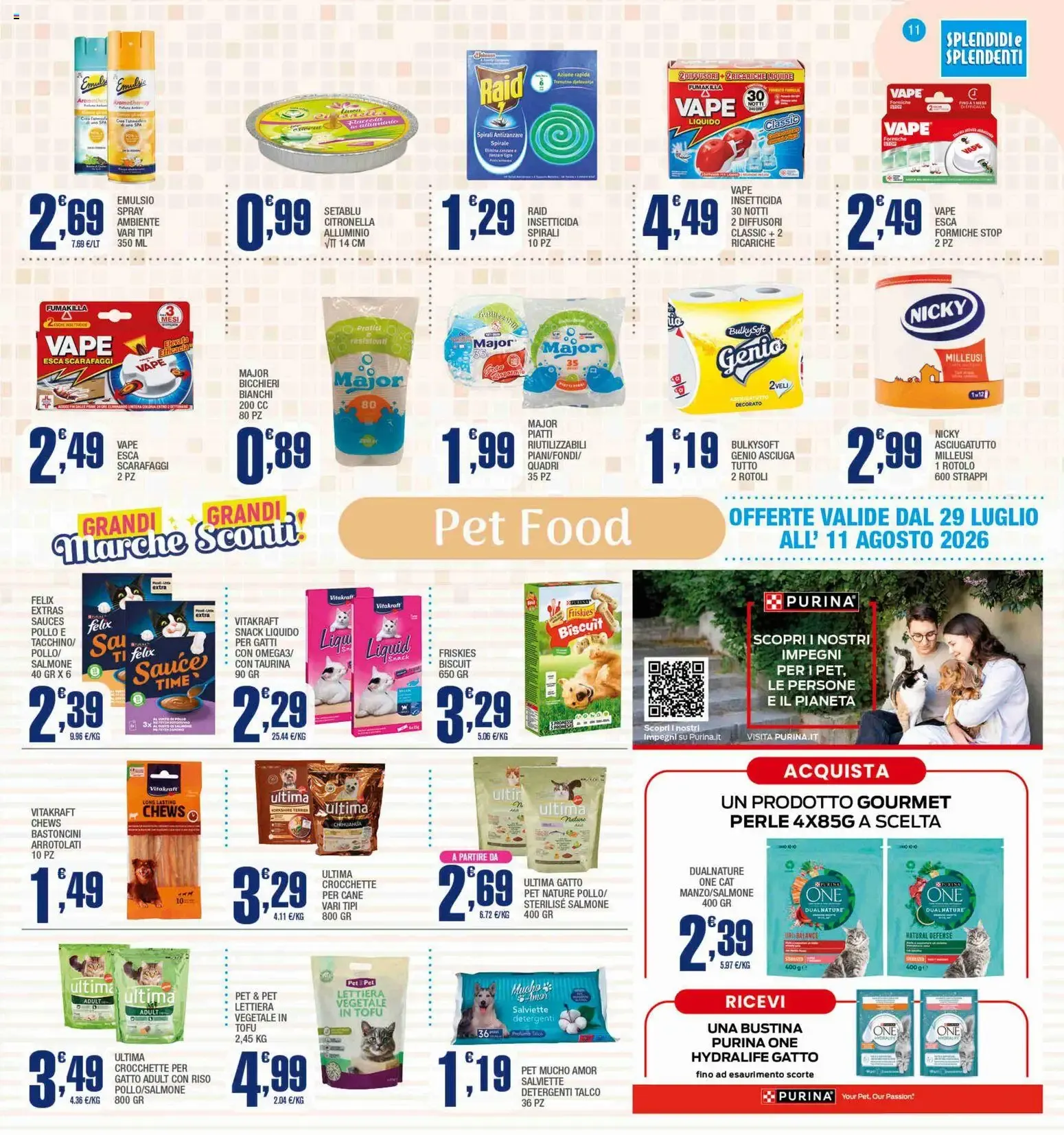 Splendidi e Splendenti volantino dal 29/07/2026 - online Offerte da 29 luglio a 11 agosto di 2026 - Pagina del volantino 9