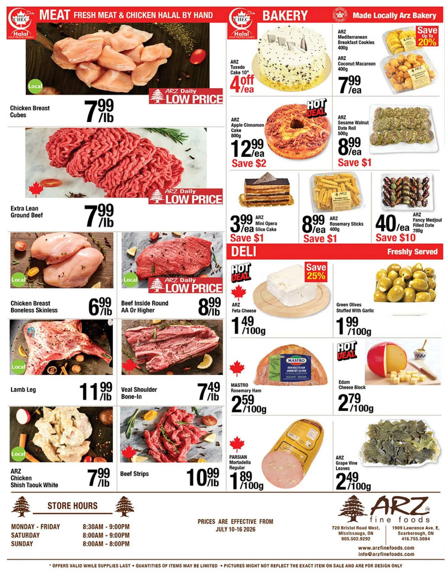 Arz Fine Foods flyer week 28 from July 10 to July 16 2026 - flyer page 4