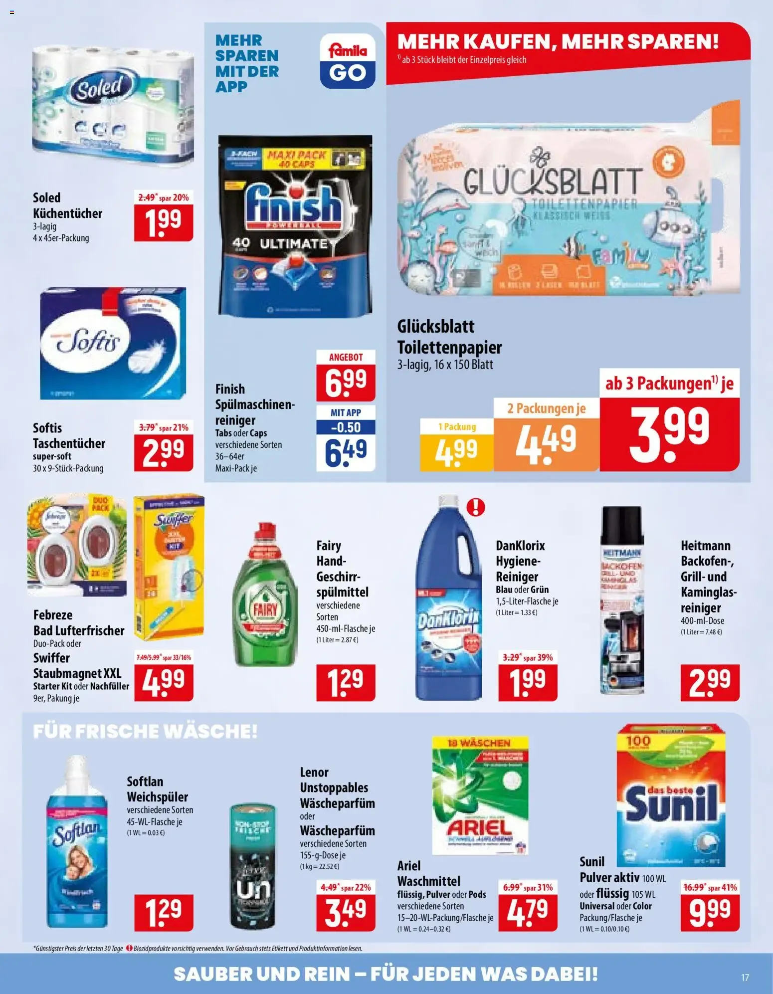 Famila Prospekt (ab 03.08.2026) zum Blättern von 3. August bis 8. August 2026 - Prospekt seite 16