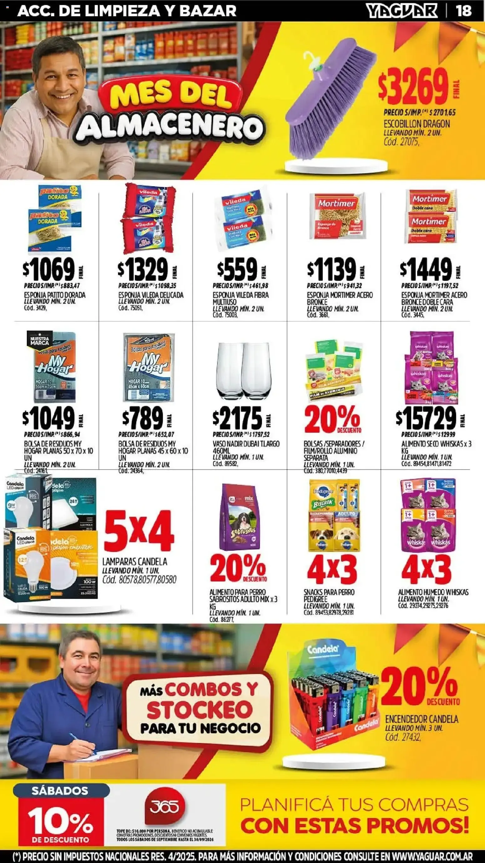 Ofertas de Yaguar - Oferta Semanal Mar del Plata del 21/09/2026 - 26/09/2026 21 de septiembre al 26 de septiembre 2026 - Página 18 del catálogo