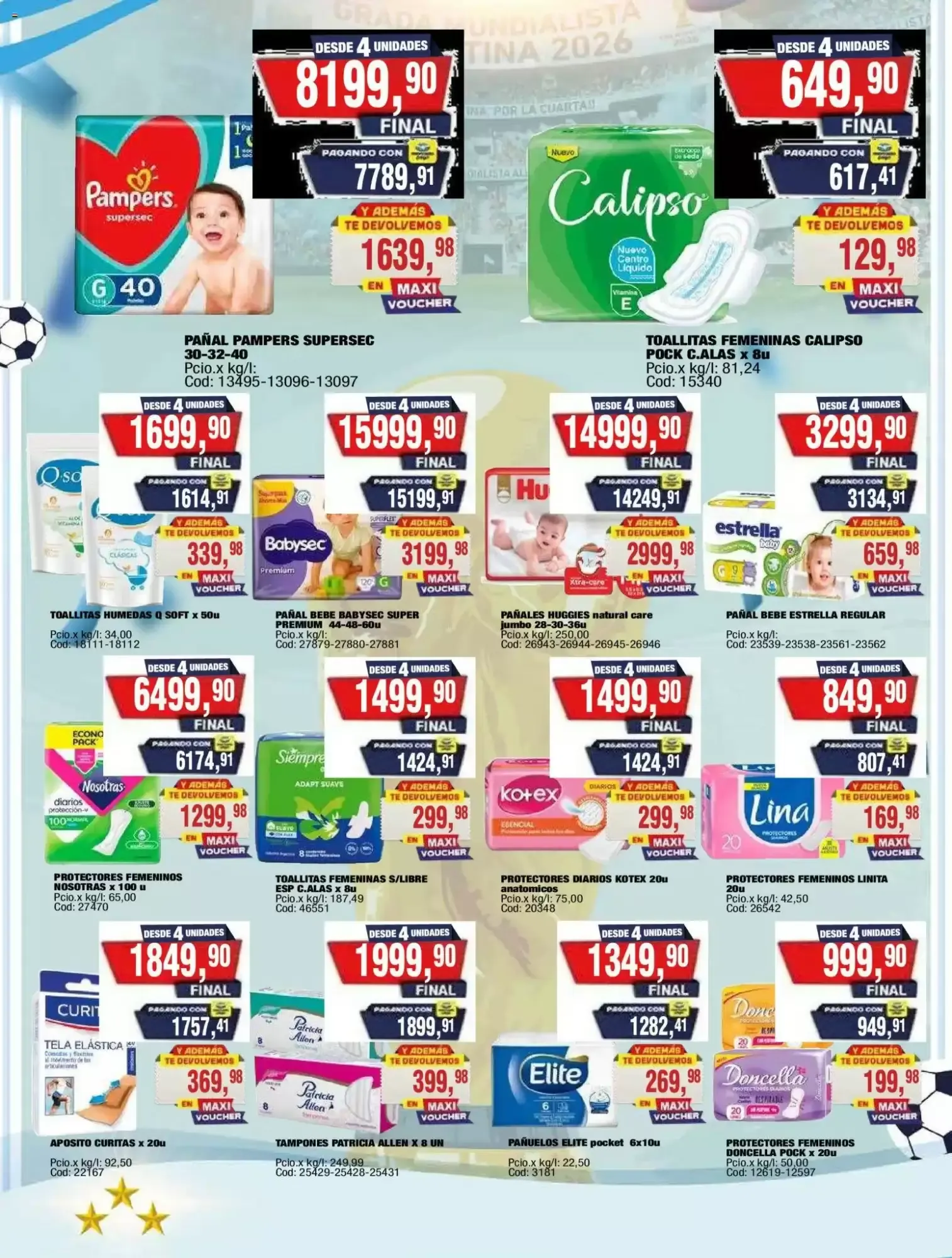 Ofertas de Brochure Supermercado Mayorista Maxiconsumo 13 de julio al 19 de julio 2026 - Página 32 del catálogo