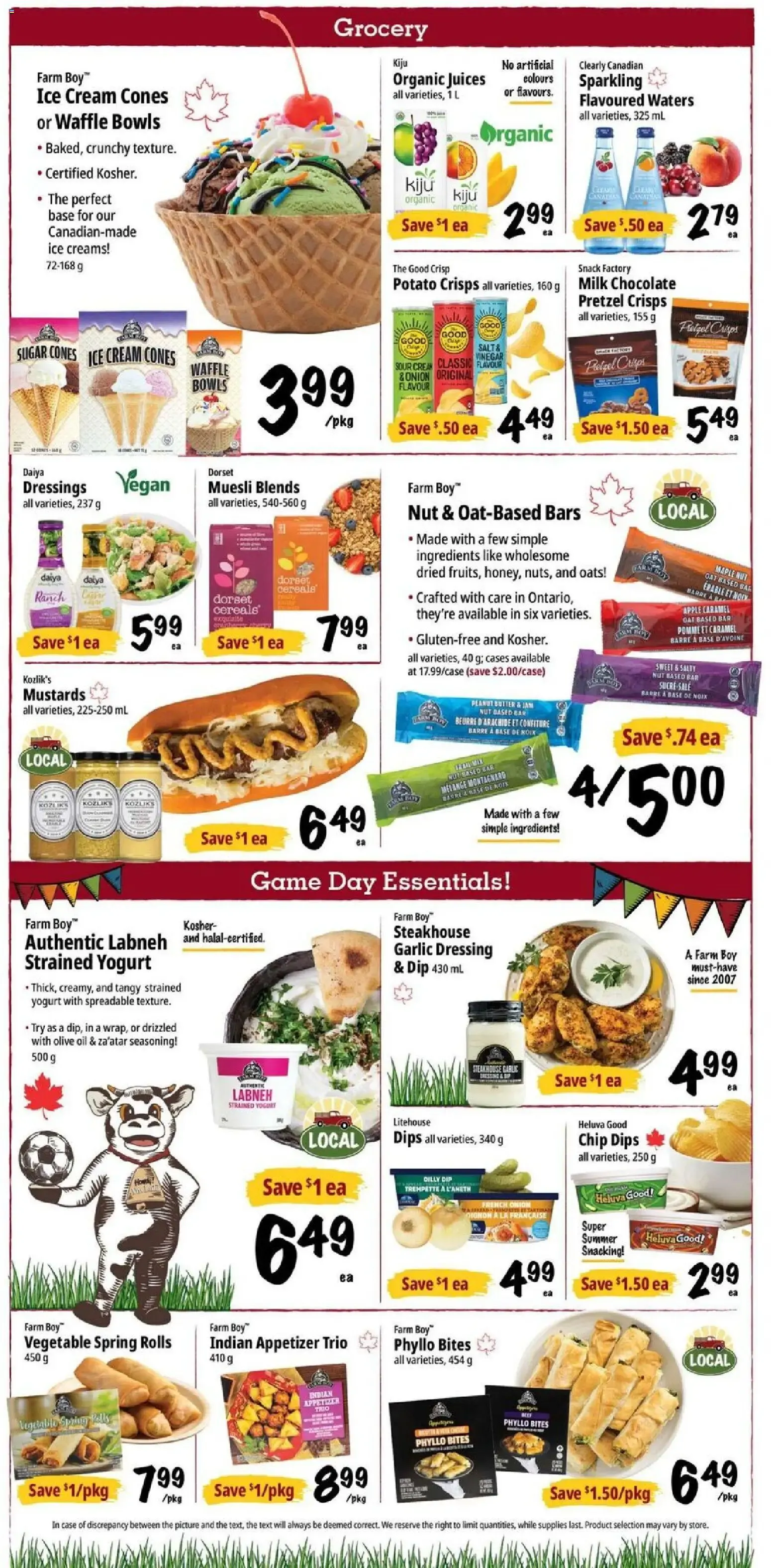 Farm Boy weekly flyer / circulaire from Jul 9, 2026 > weekly specials & deals from July 9 to July 15 2026 - flyer page 4