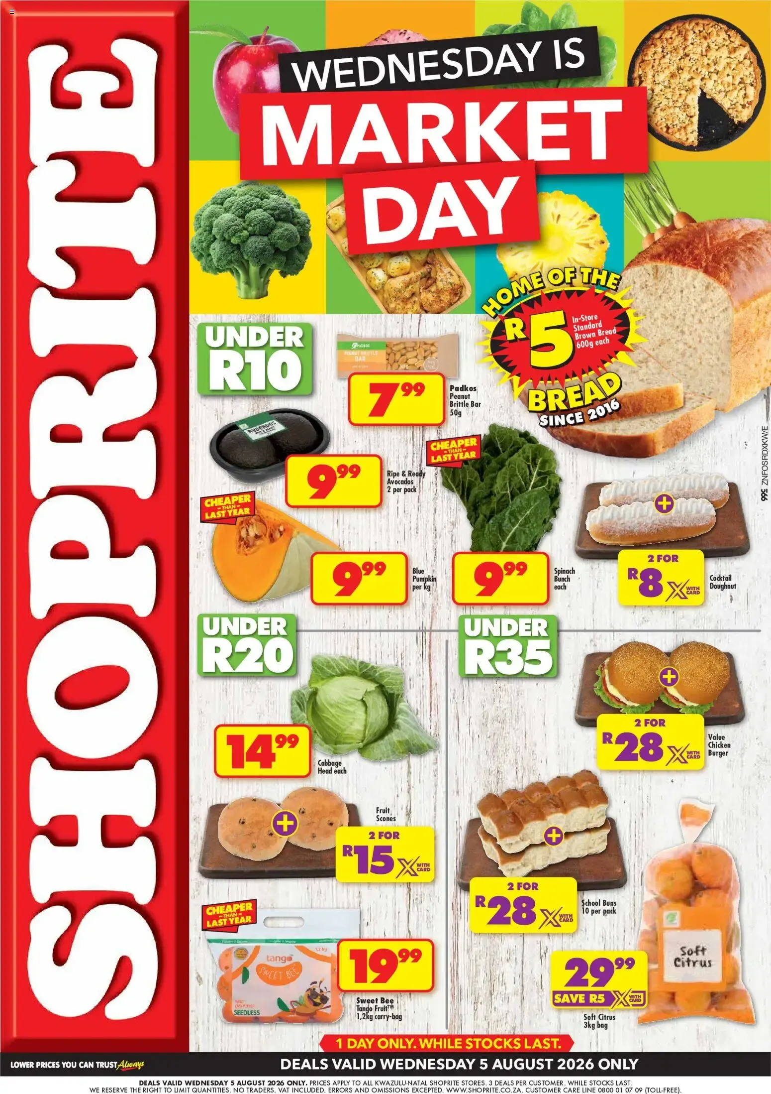 Shoprite Market Day Deals (05/08/2026 - 05/08/2026) → Online Catalogue