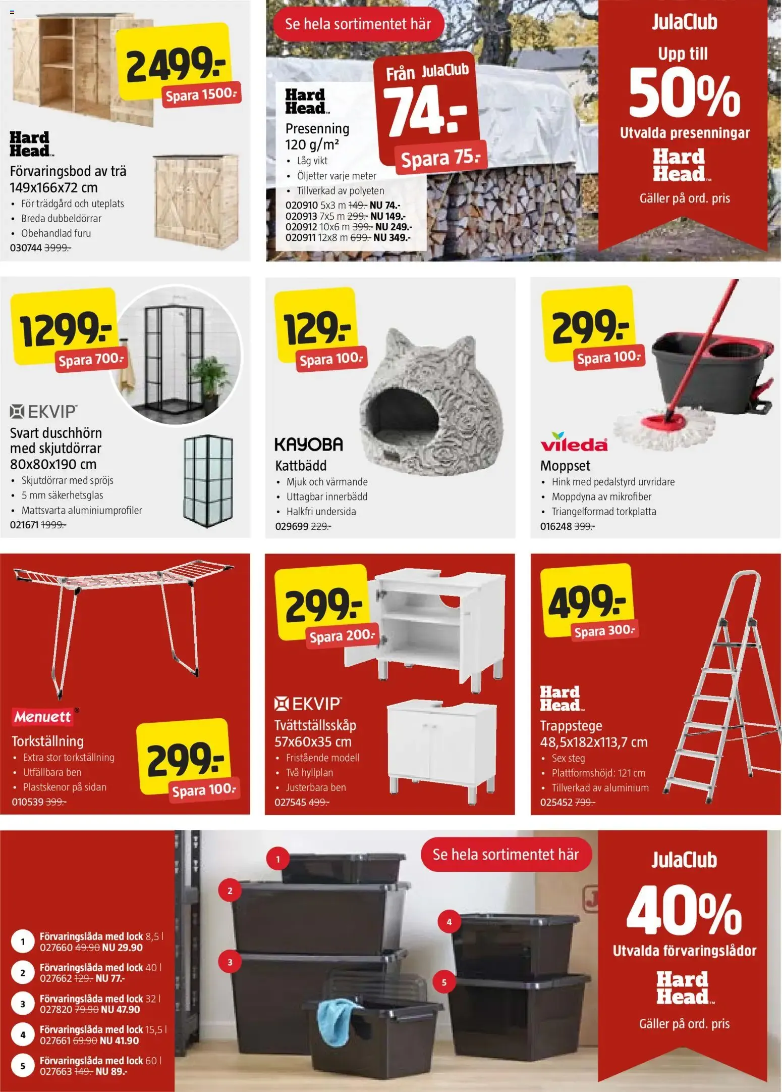 Jula erbjudanden från 22/10/2026 - 04/11/2026 > Reklamblad nuvarande rabatter från 22 oktober till 4 november 2026 - Reklamblad sidor 7