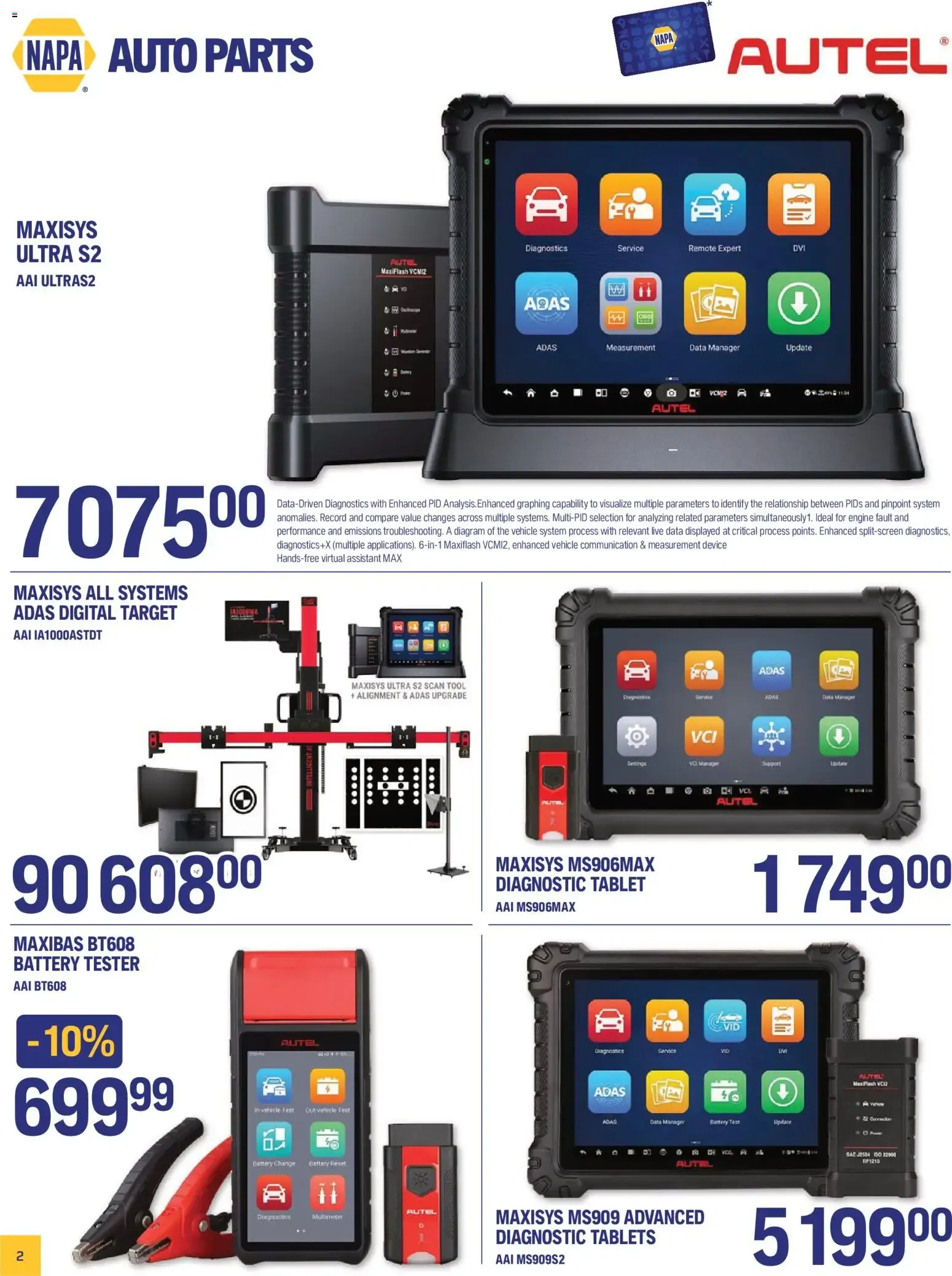 NAPA Auto Parts flyer - Fully Equipped September-October 2026 from Sep 1, 2026 > weekly specials & deals from September 1 to October 31 2026 - flyer page 4