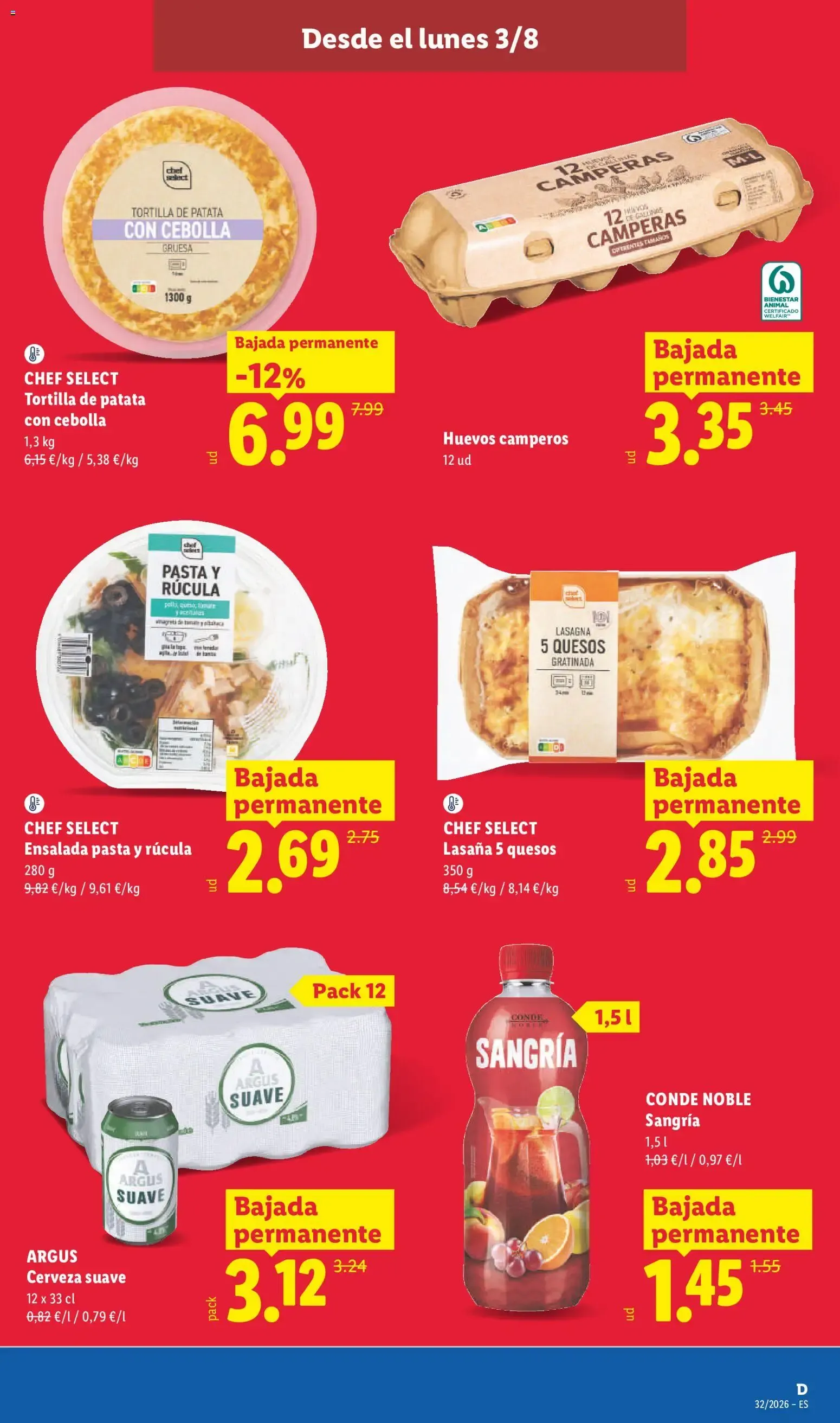 Catálogo de Lidl folleto del 03/08/2026 | Ofertas 3 de agosto al 9 de agosto 2026 - Página 5