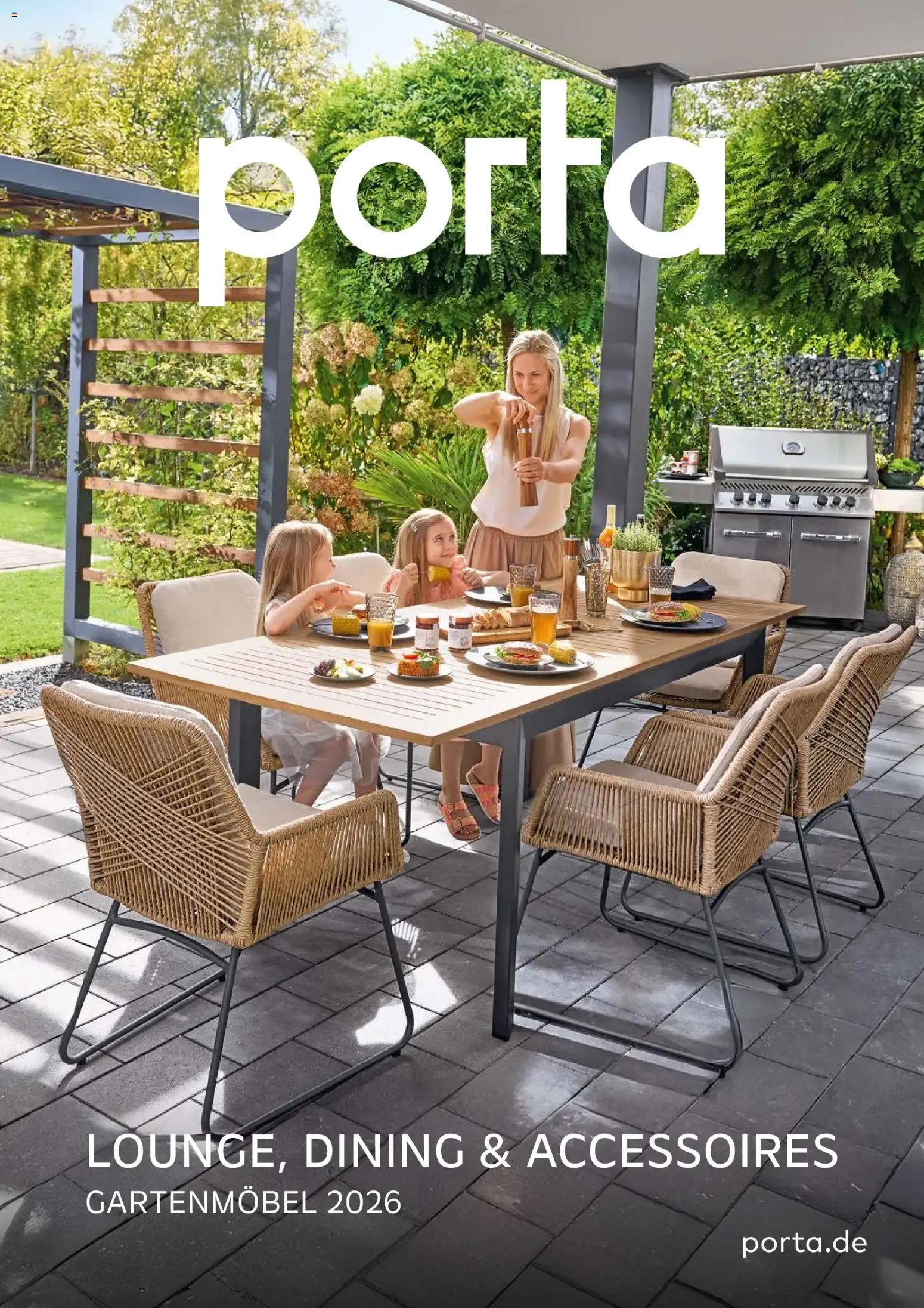 Porta! Gartenmöbel Katalog (ab 01.03.2026) zum Blättern von 1. März bis 31. August 2026 - Prospekt seite 1