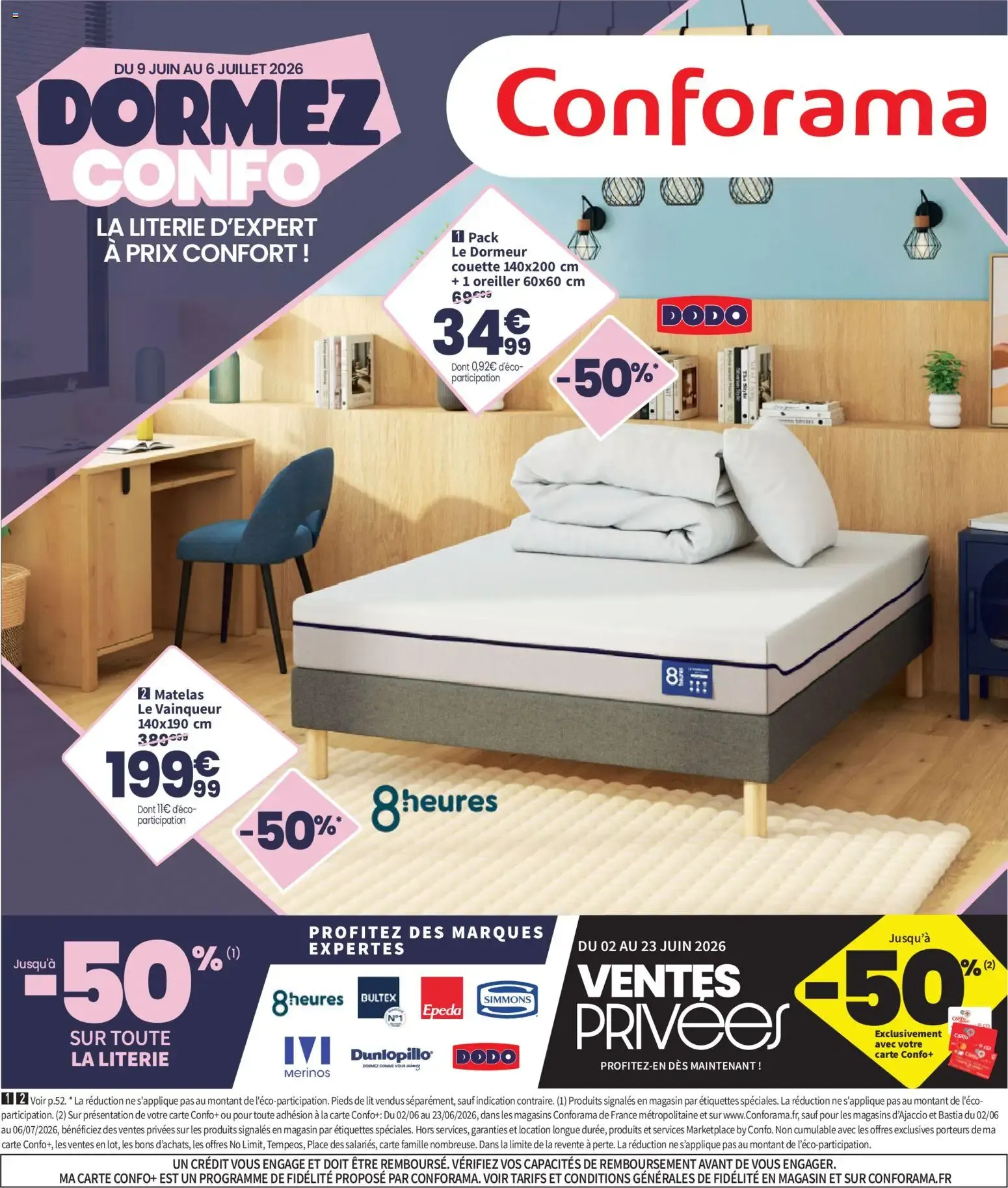 Conforama catalogue à partir du 09/06/2026 - promo en ligne