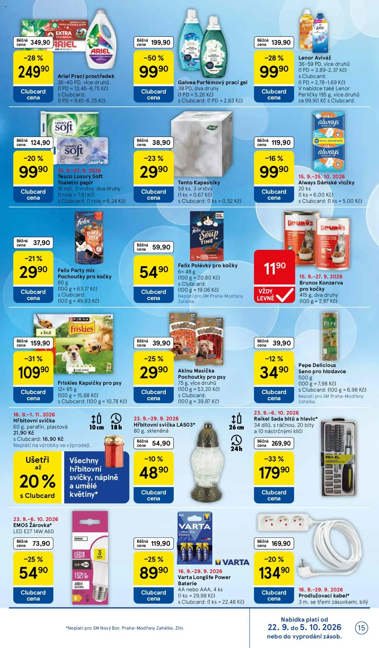 Tesco leták na tento + příští týden 23.09.2026 - 23. září 29. září 2026 - Page 15