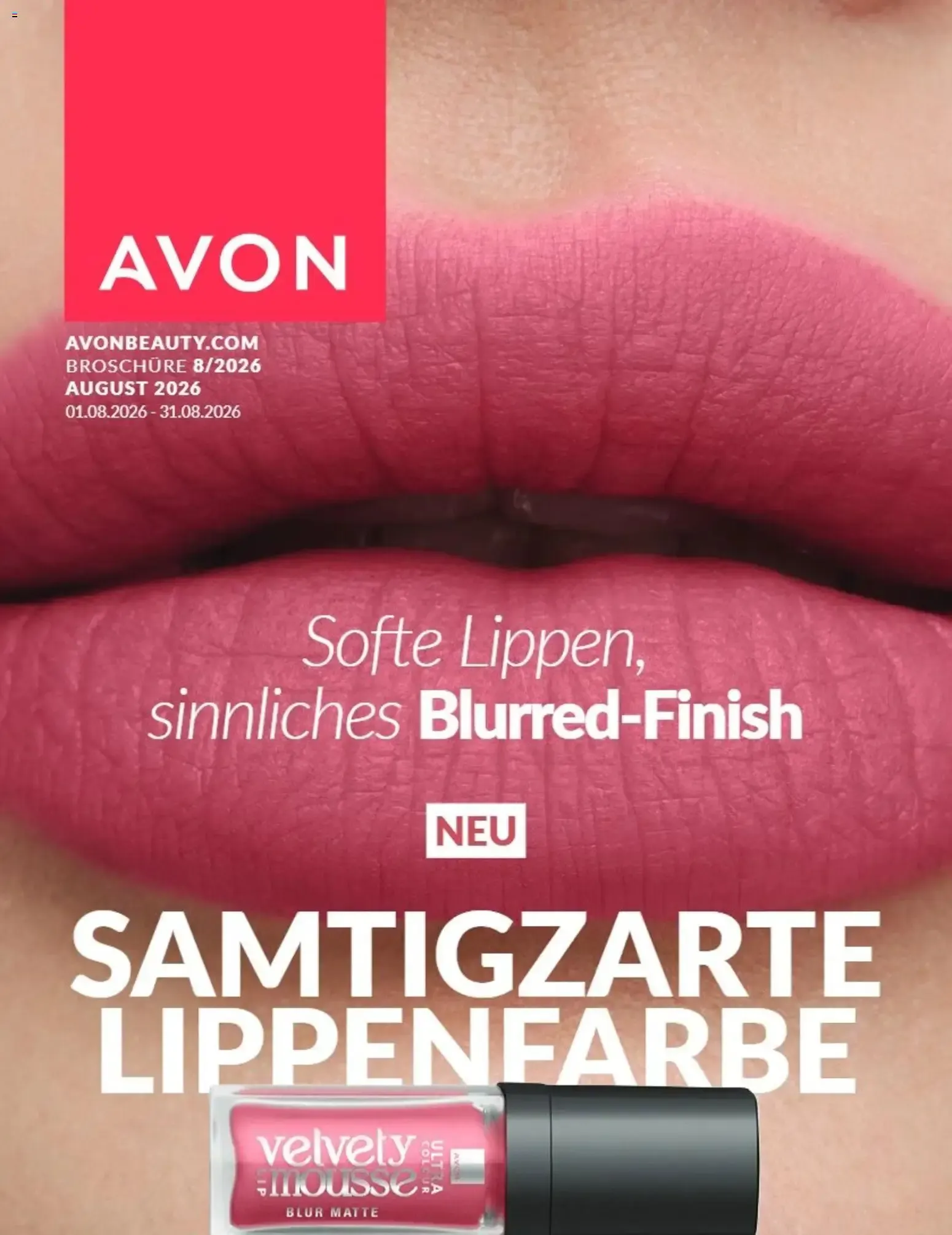 Katalog AVON August 2026 vom 08.08.2026 – Angebote online von 1. August bis 31. August 2026 - Prospekt seite 1