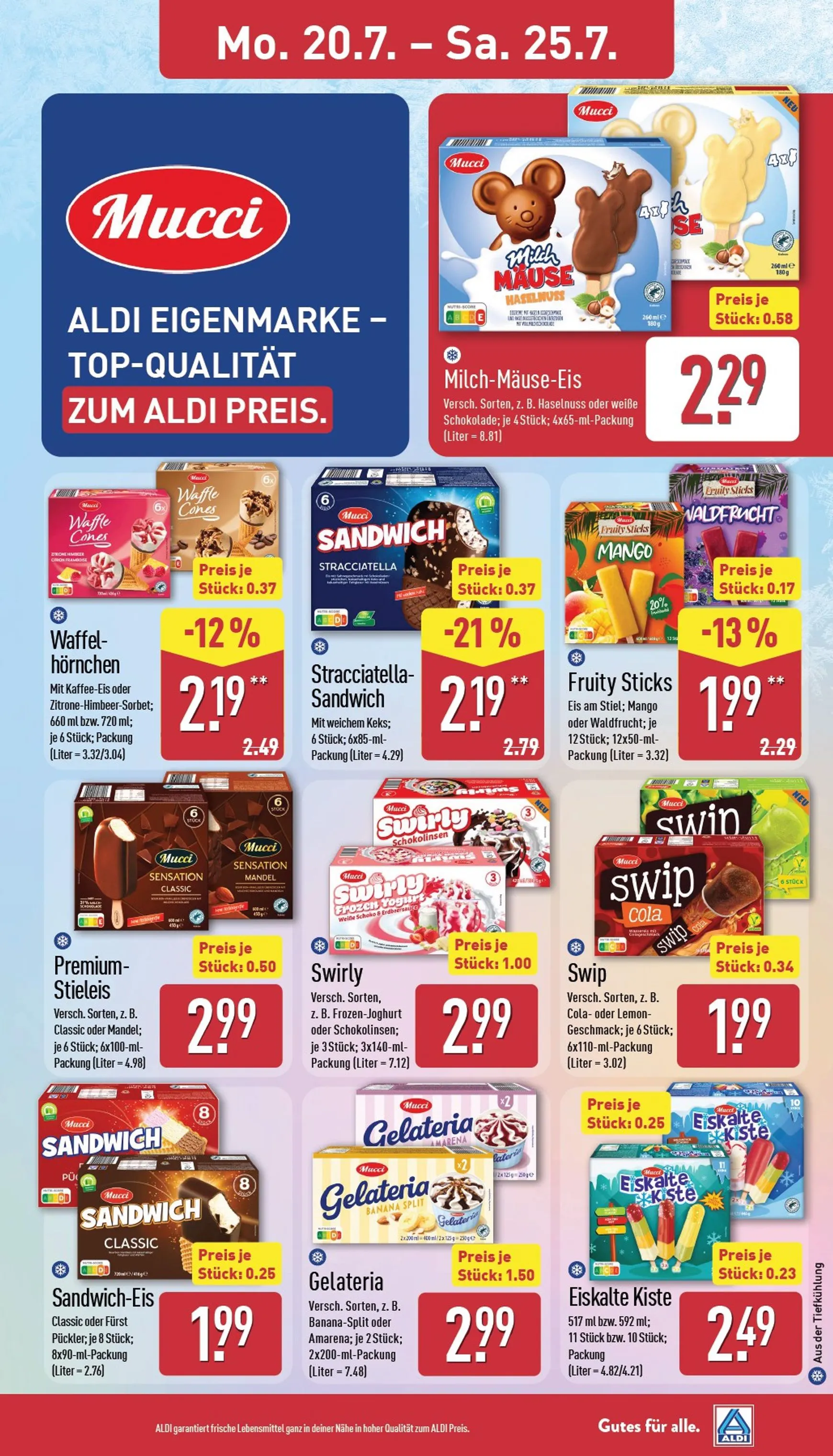 ALDI NORD Prospekt nächste Woche – von Montag 20.07.2026 bis Samstag 25.07.2026 von 20. Juli bis 25. Juli 2026 - Prospekt seite 13