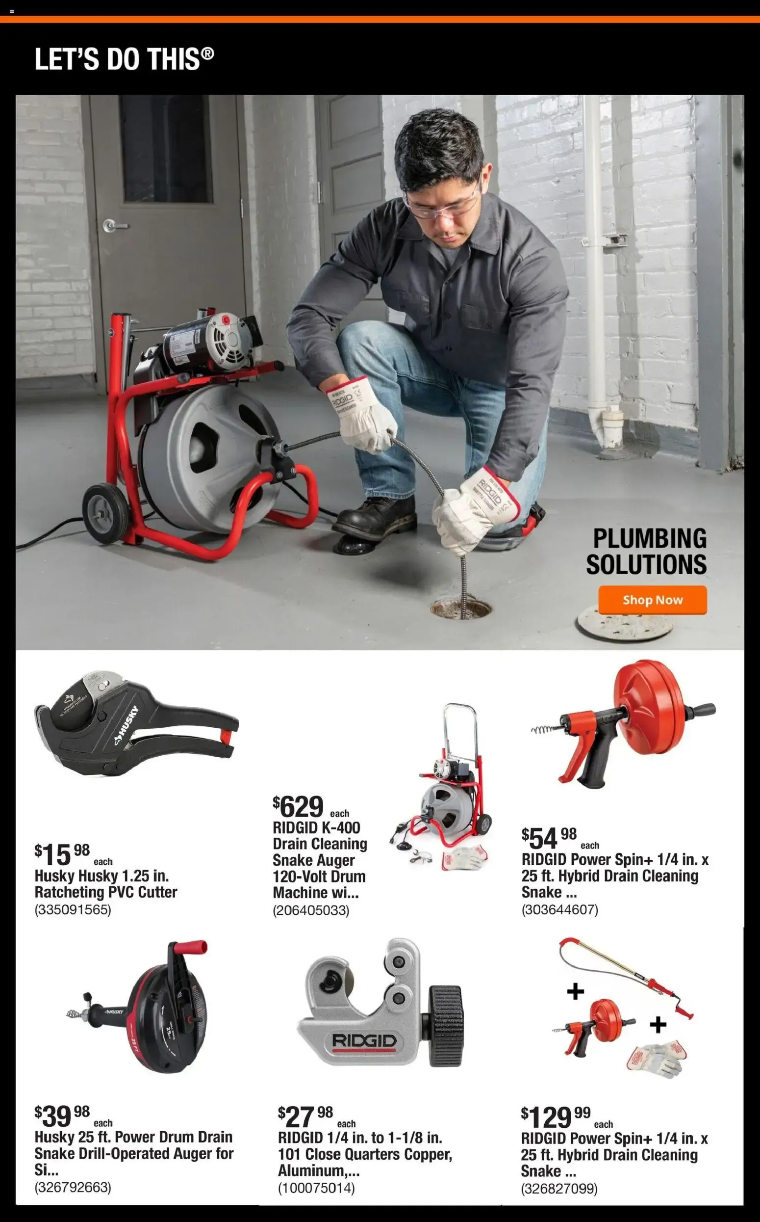 Weekly ad Home Depot Pro - Up to 40% Off Select Online Bath from October 19 to October 26 2026 - Page 3