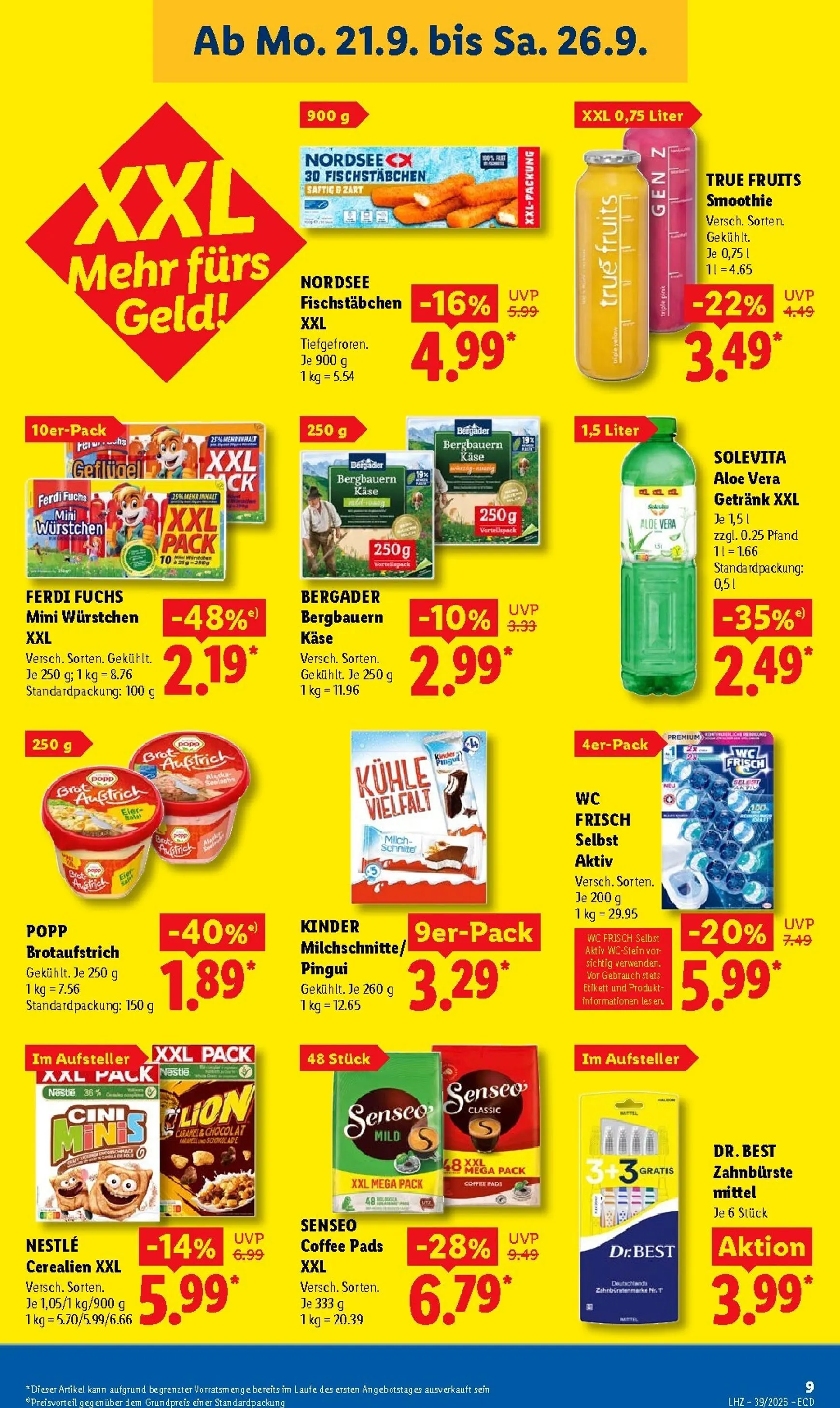 Lidl Prospekt nächste Woche – von Montag 21.09.2026 bis Samstag 26.09.2026 von 21. September bis 26. September 2026 - Prospekt seite 16