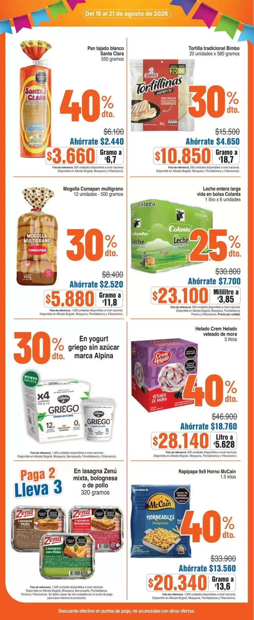 Catalogo de AGOSTO ALKOSTO Ofertas destacadas en MERCADO 15 de agosto al 21 de agosto 2026 - Pag 2