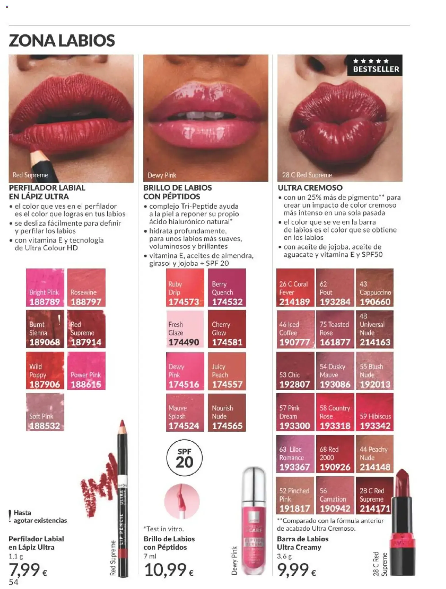Catálogo de Avon Campaña 8/2026: Mousse para Labios 1 de agosto al 31 de agosto 2026 - Página 54