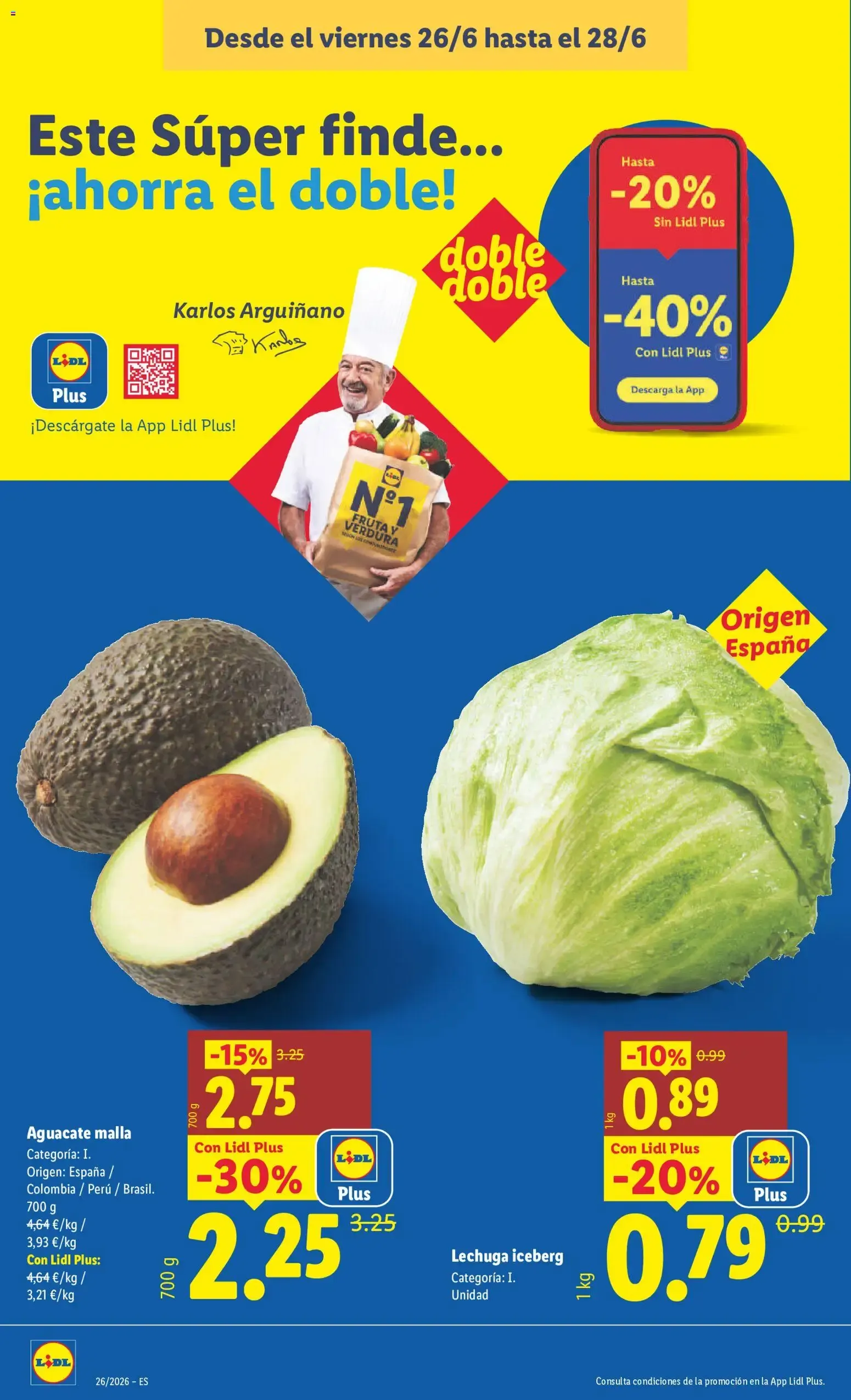 Catálogo de Lidl folleto del 22/06/2026 | Ofertas 22 de junio al 28 de junio 2026 - Página 18