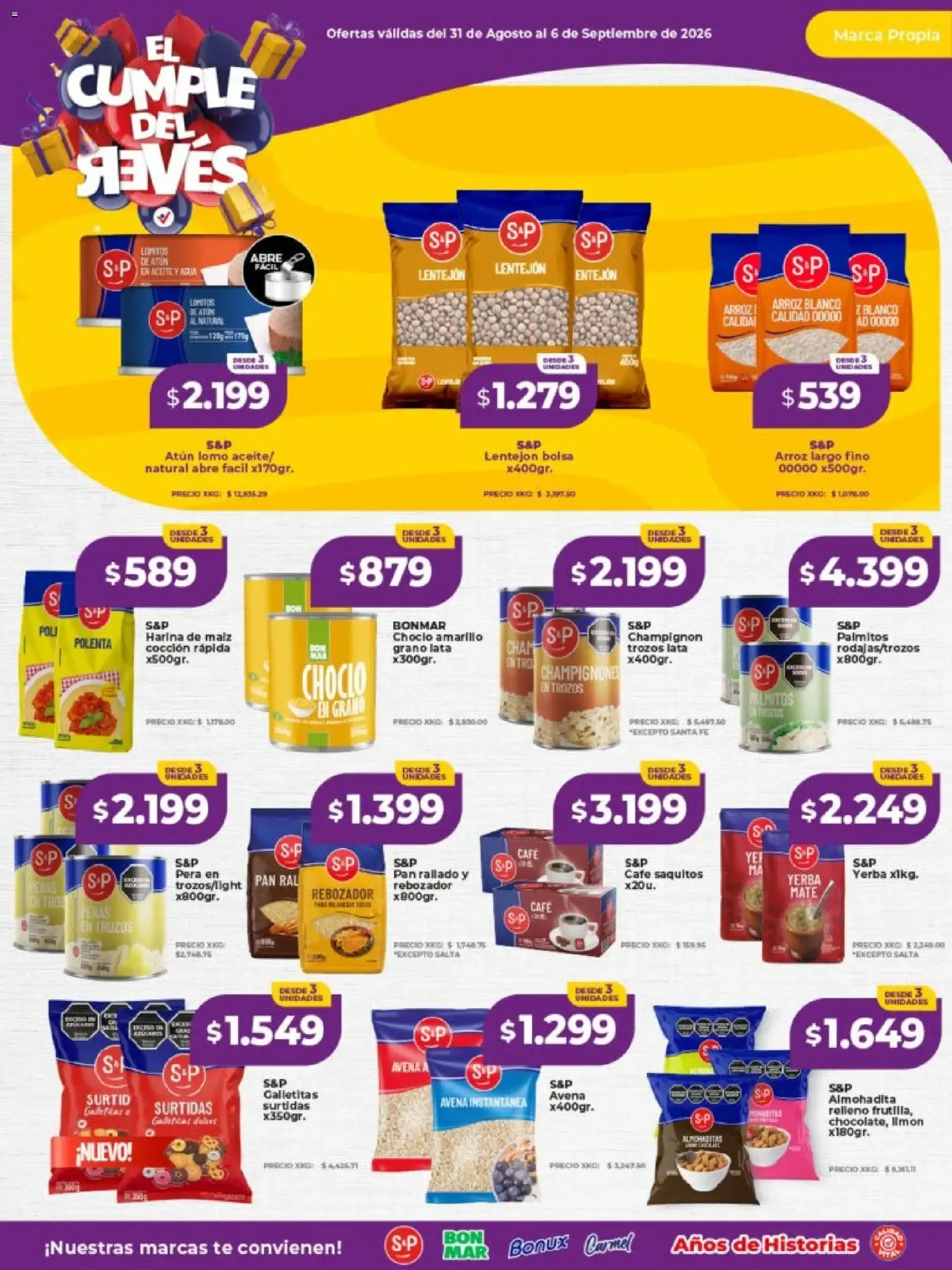 Ofertas de Vital - Especial nuestras marcas || del 31/08/2026 - 06/09/2026 || Catálogo 31 de agosto al 6 de septiembre 2026 - Página 2 del catálogo