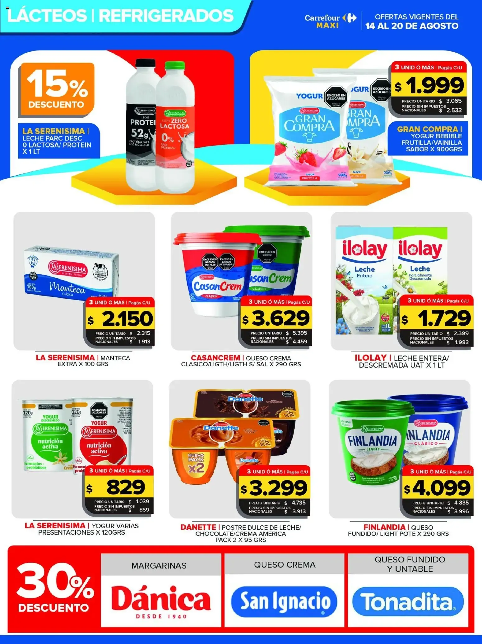 Ofertas de Carrefour Maxi catálogo del 14/08/2026 - 20/08/2026 14 de agosto al 20 de agosto 2026 - Página 8 del catálogo