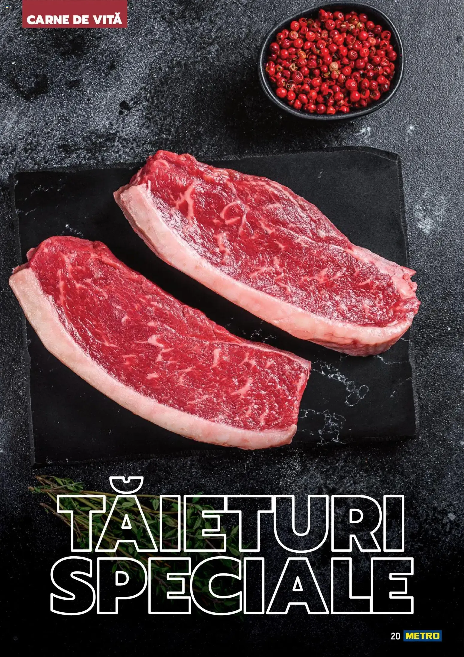 Catalog Metro catalog - Carne pentru Profesioniști - Oferta 03.06.2025 - 31.12.2026 de la 3 iunie până la 31 decembrie 2026 - Revista Pagina 20