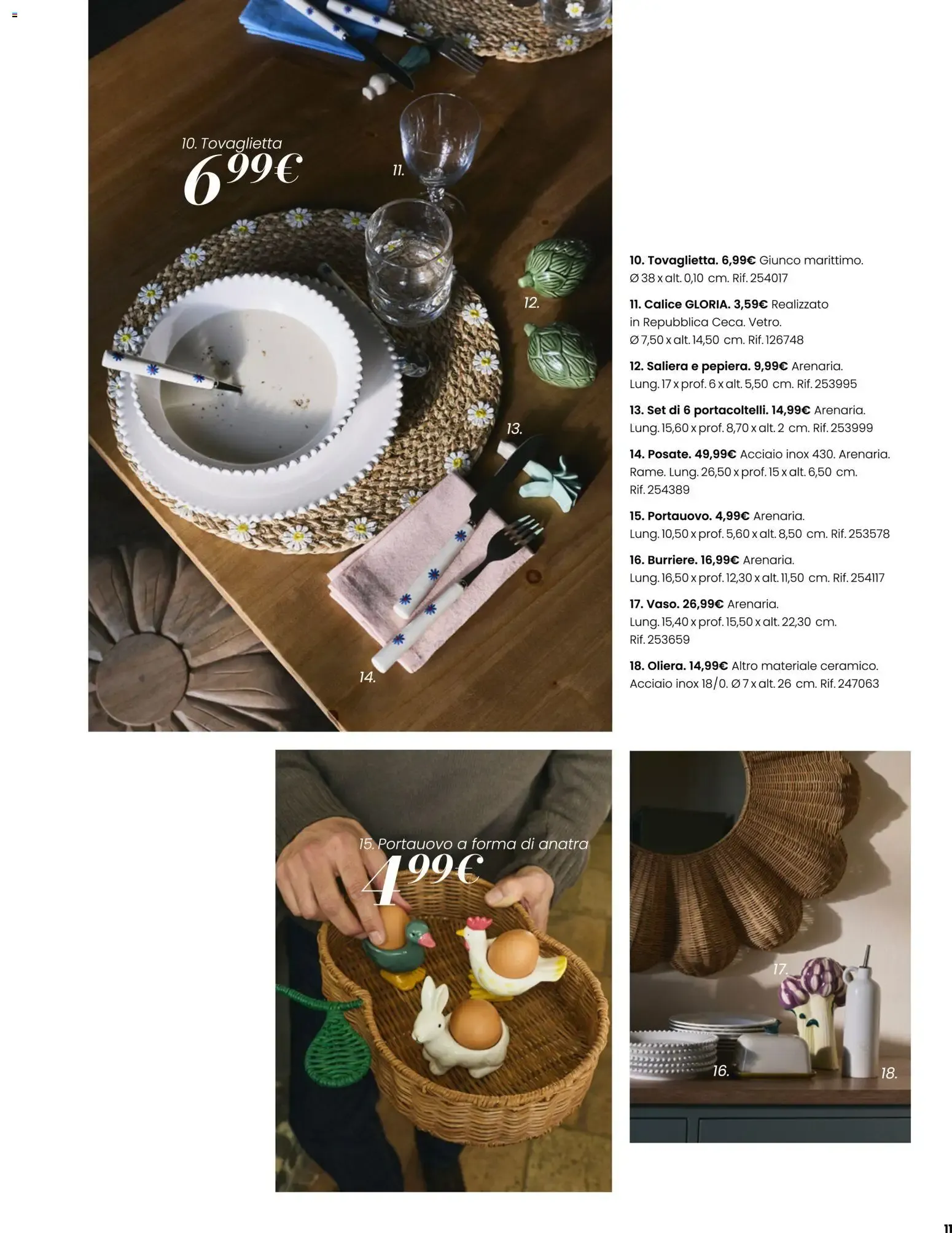 MAISONS DU MONDE PERCORSI INTERIORI COLLEZIONE AUTUNNO-INVERNO 2026 da 23 settembre a 20 marzo di 2027 - Pagina del volantino 11